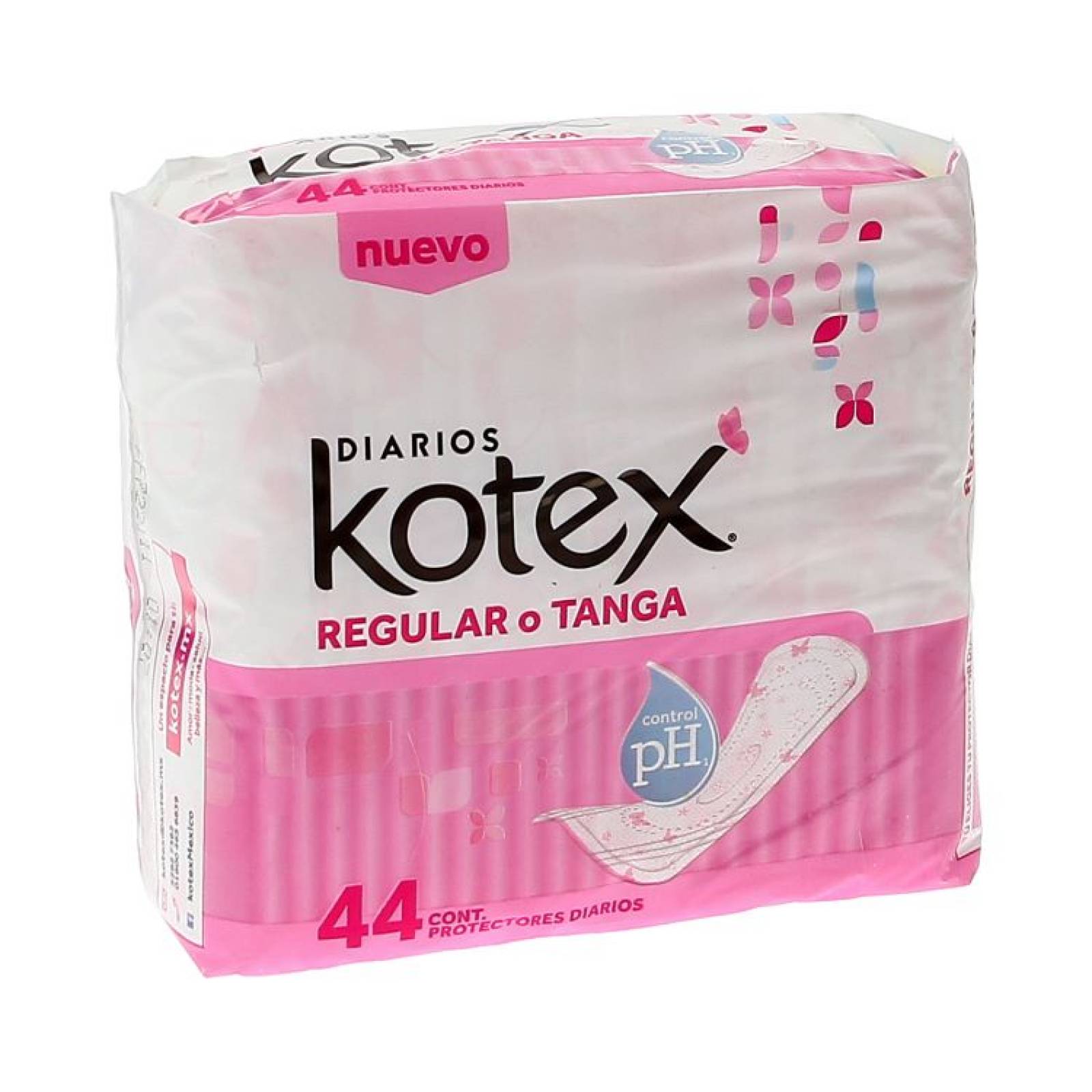 Pantiprotectores Kotex Regular O Tanga Uso Diario Con 44 Pie 8616