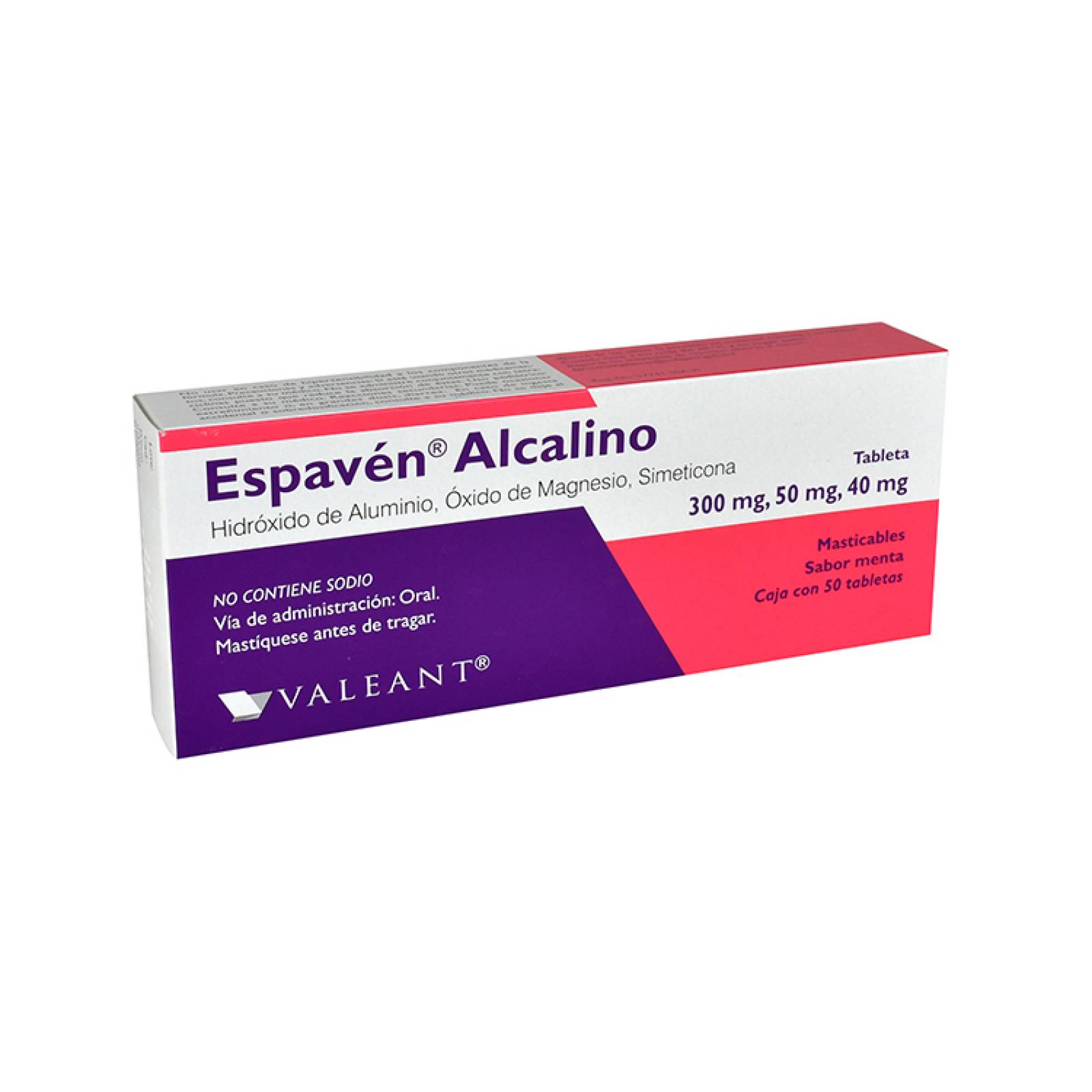 Espaven Alcalino Mast 300 Caja 50 Tabletas
