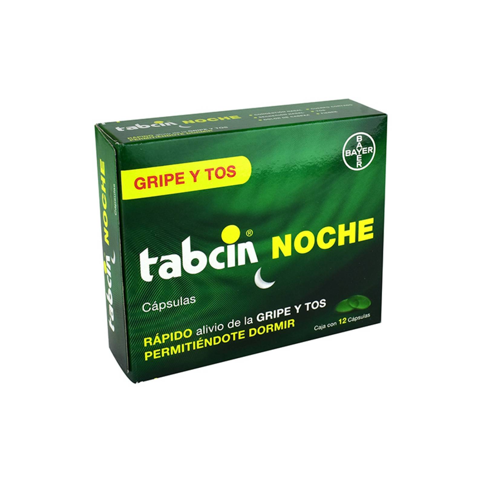 Tabcin Noche Caja 12 Capsulas