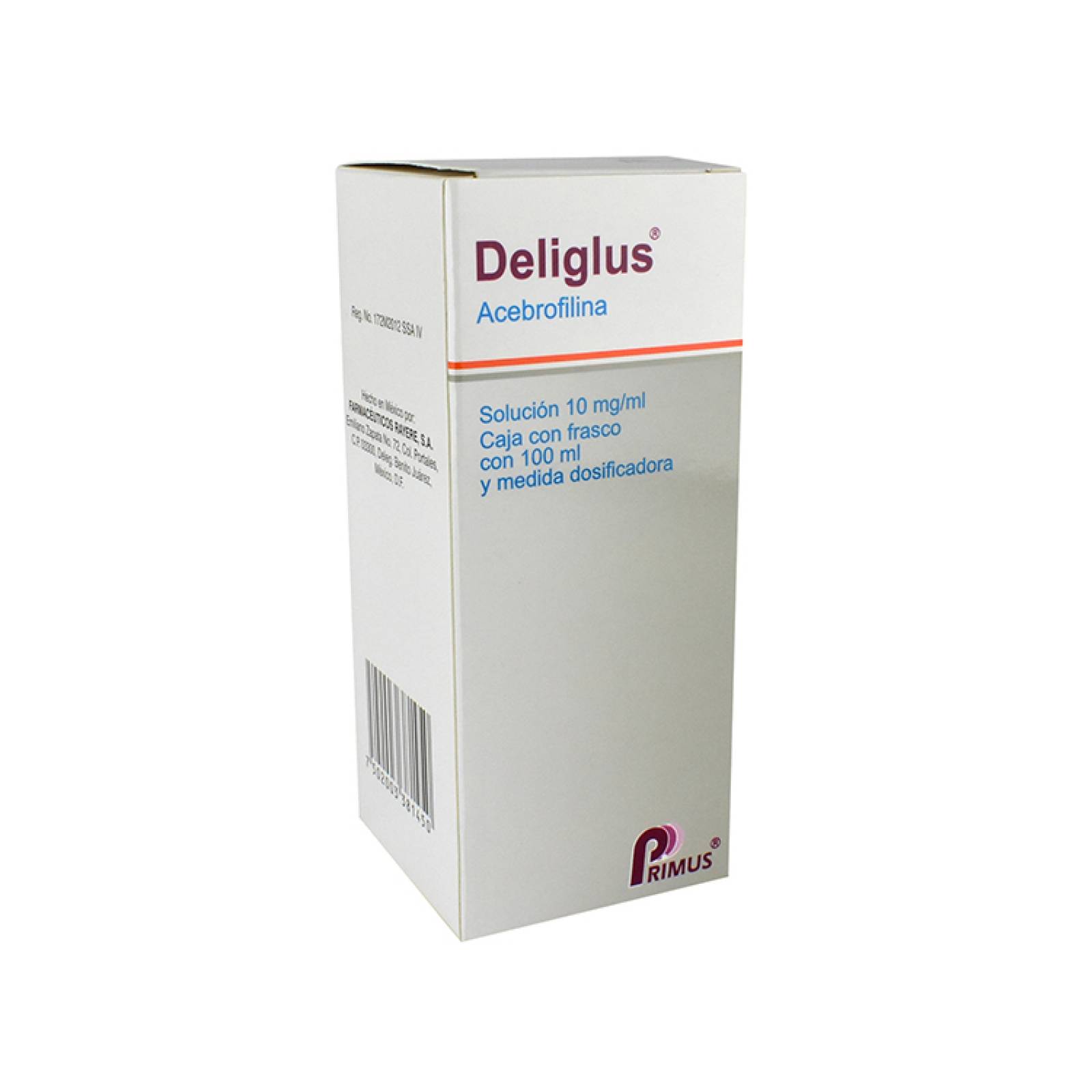 Deliglus 10 Mg 1 Frasco Solucion 100 Ml