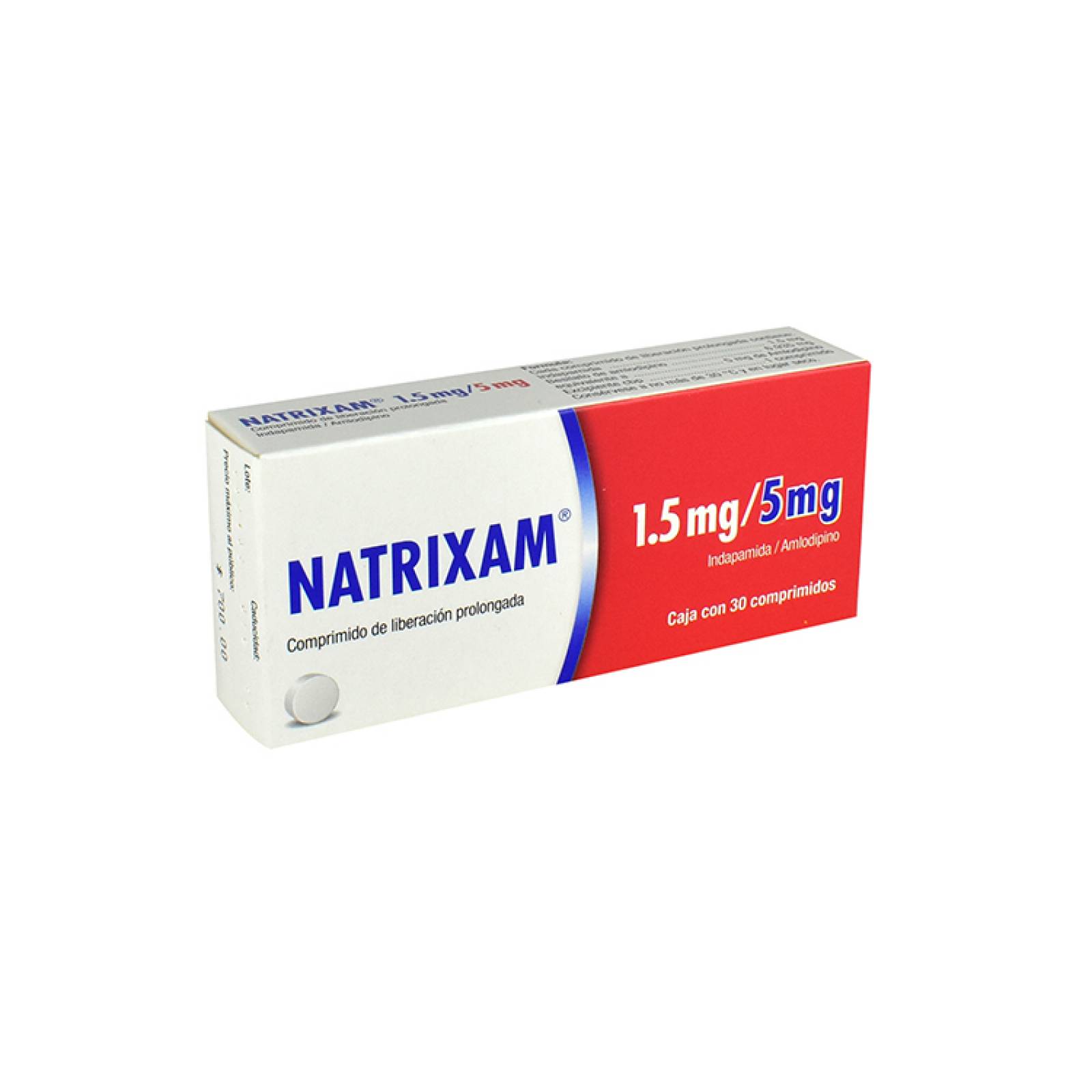 Natrixam Lp 1.5/g Mg 1 Caja 30 Comprimidos