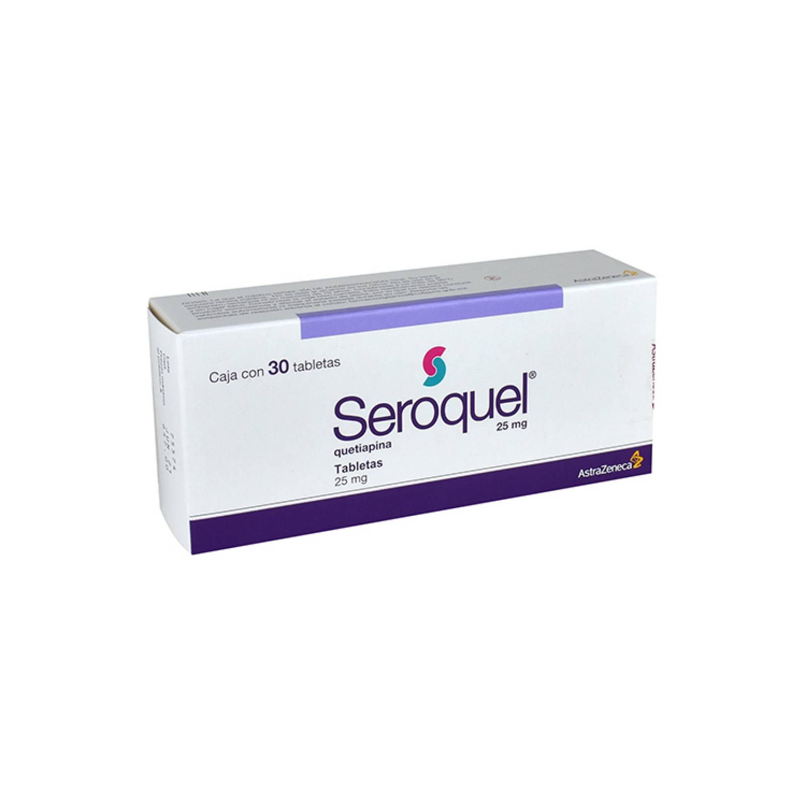 Seroquel 25 Mg Caja Con 30 Tabletas