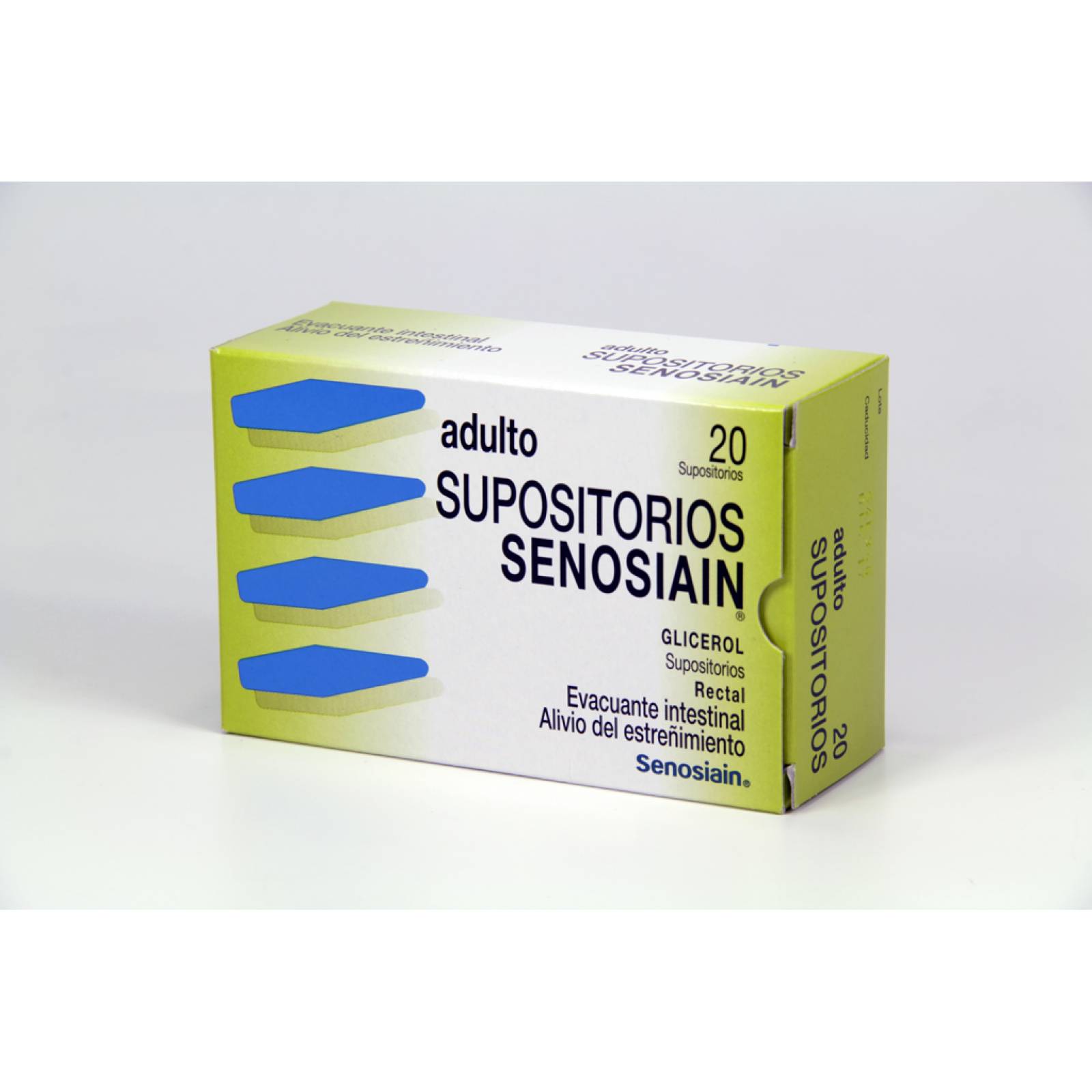 Supositorios Senosiain Adulto Caja con 20 Supositorios