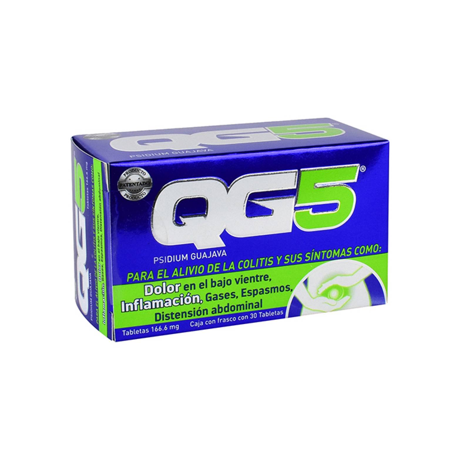 Qg5 Alivio Colitis Caja 30 Tabletas