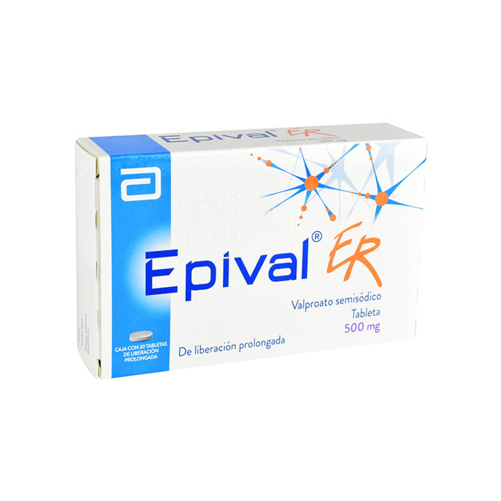 Epival Er 500 Mg Caja 30 Tabletas