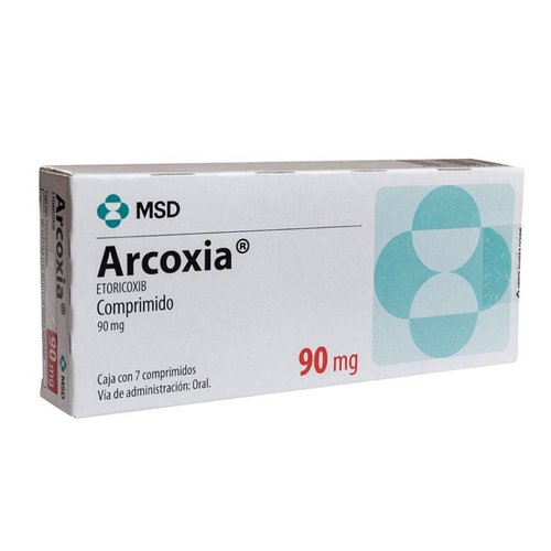 Arcoxia 90 Mg Caja 7 Comprimidos