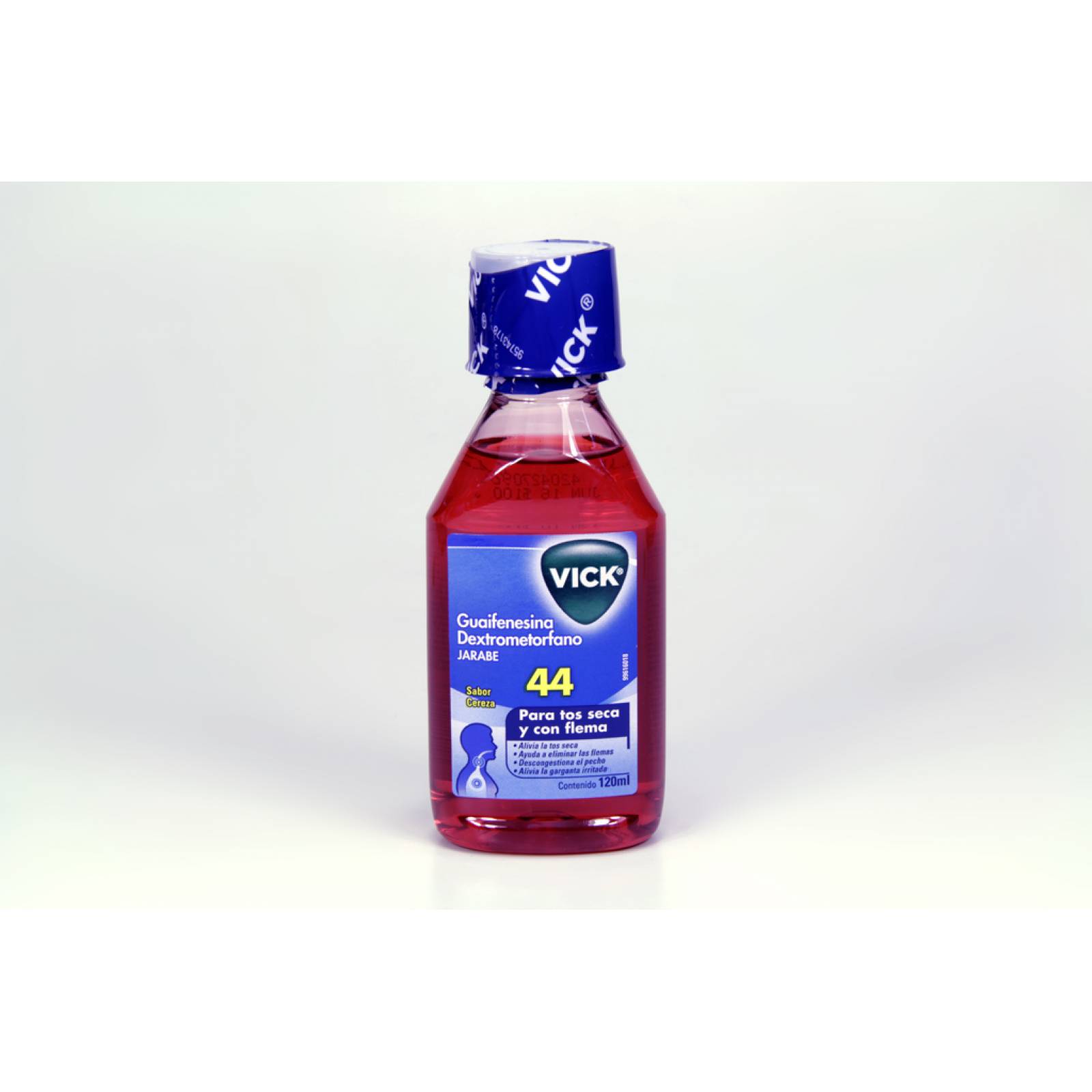 VICK 44 TODO TIPO DE TOS 1 FRASCO JARABE 120 ML