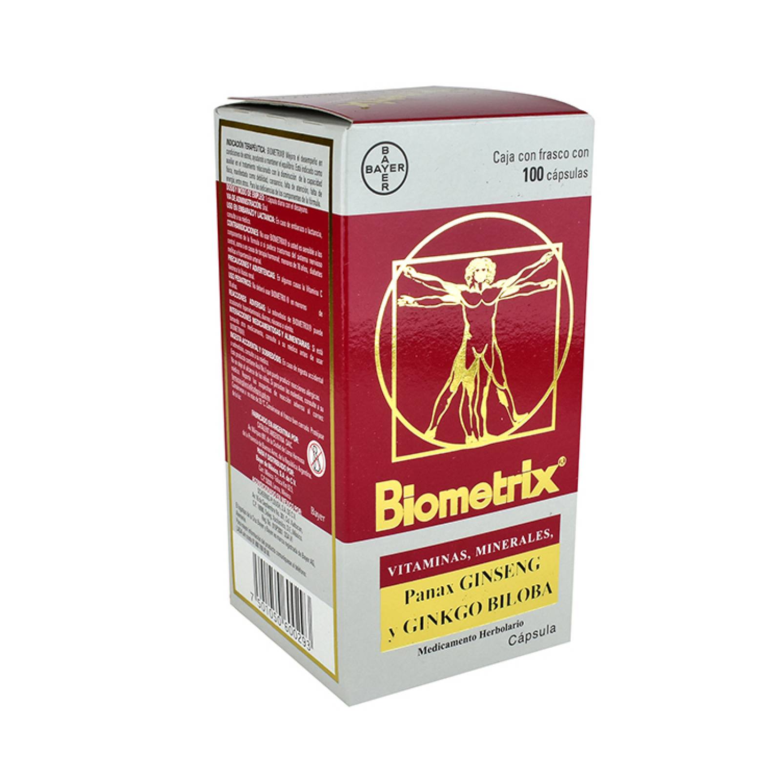 Biometrix Caja 100 Cápsulas