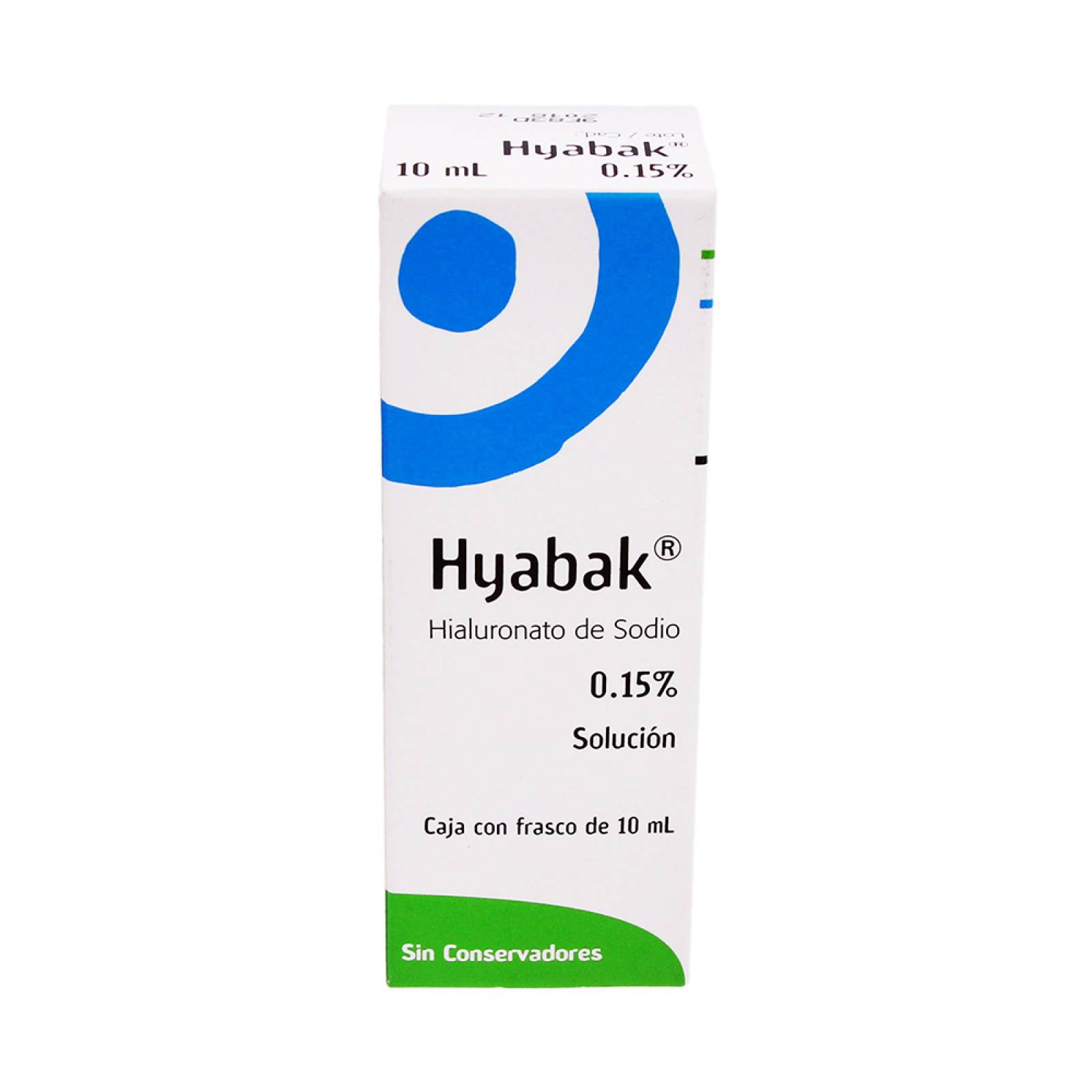 HYABAK 0.15 % 1 FRASCO SOLUCION 10 ML