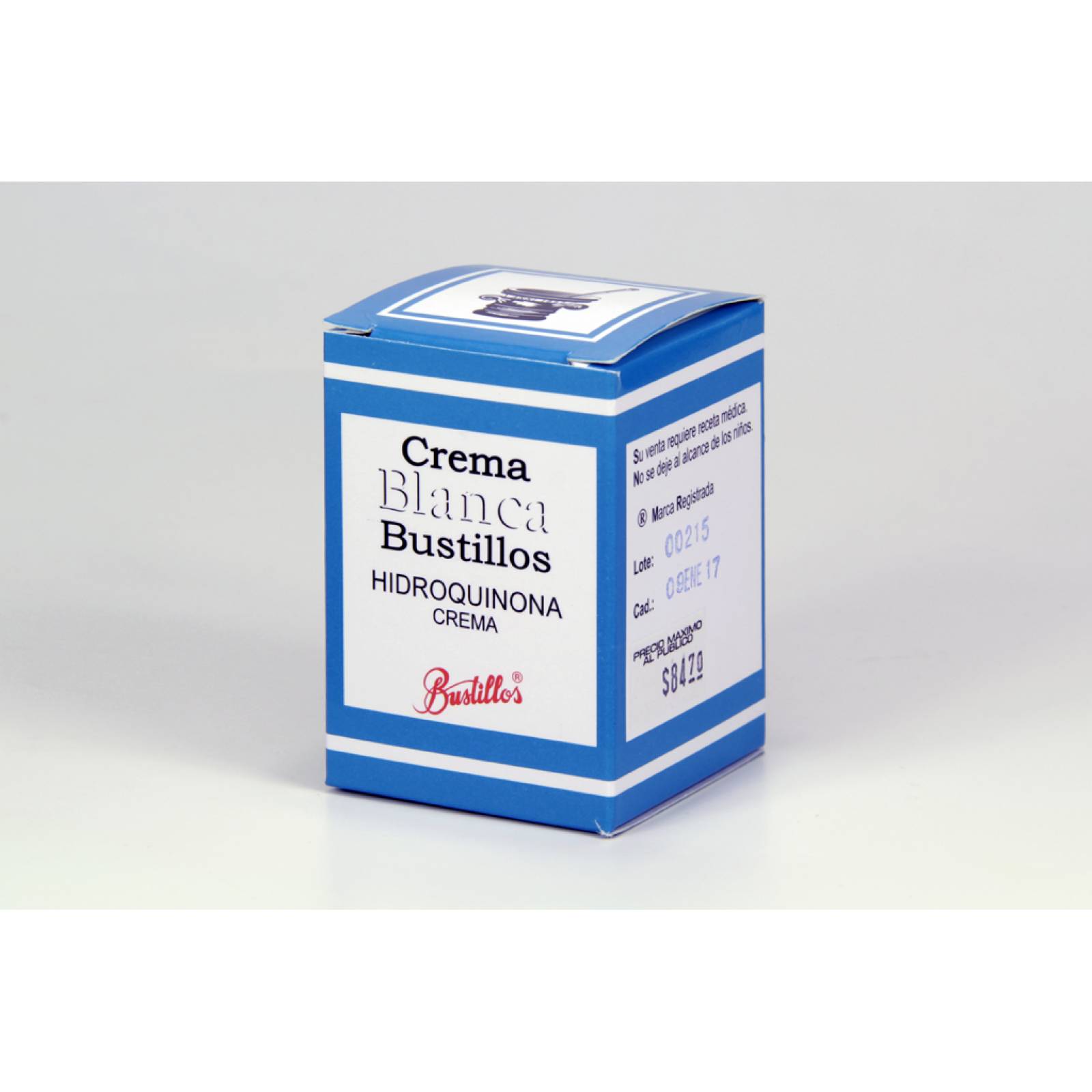 Crema Blanca Bustillos Hidroquinona Frasco 40g