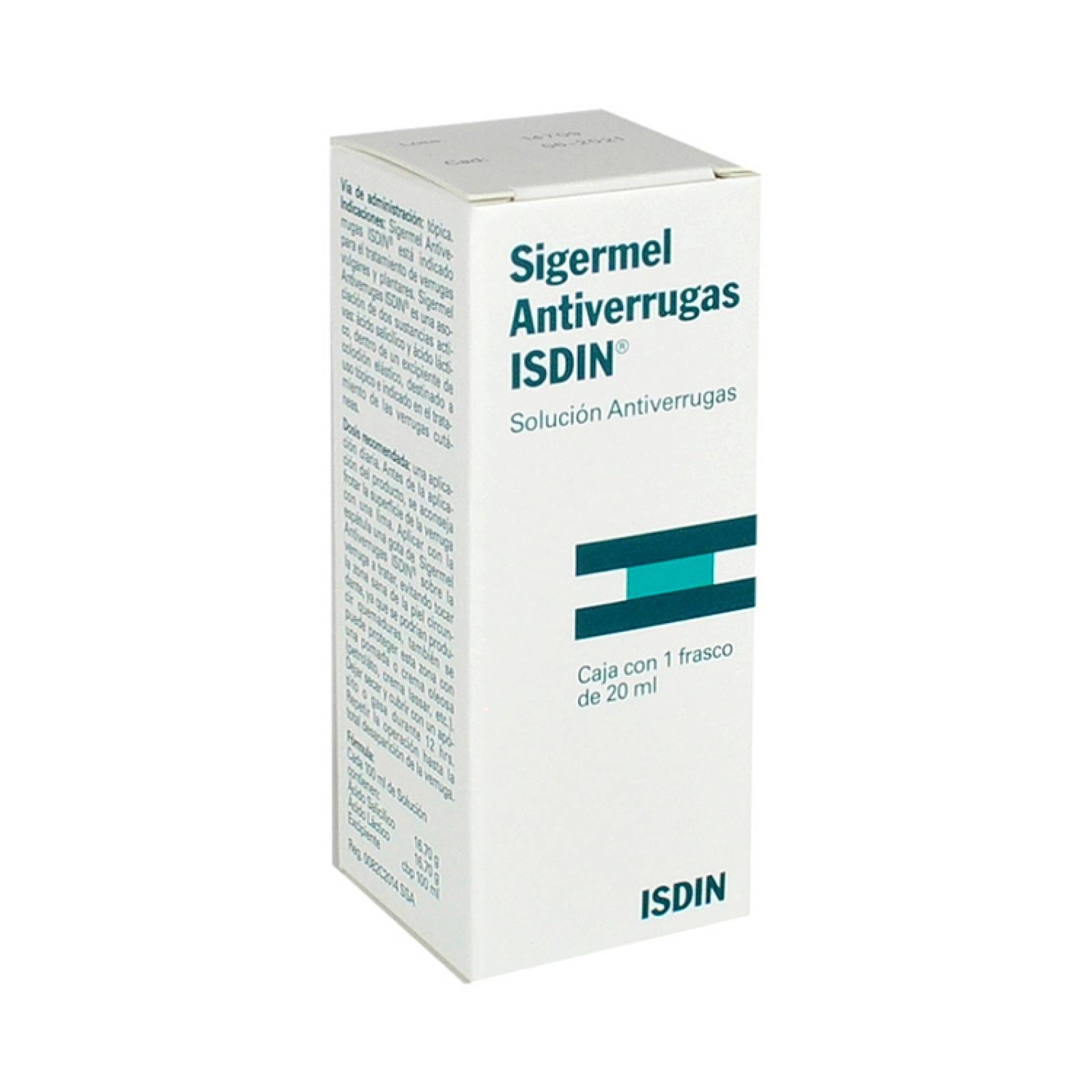 Sigermel Solucion Antiverrugas ISDIN 20 ml