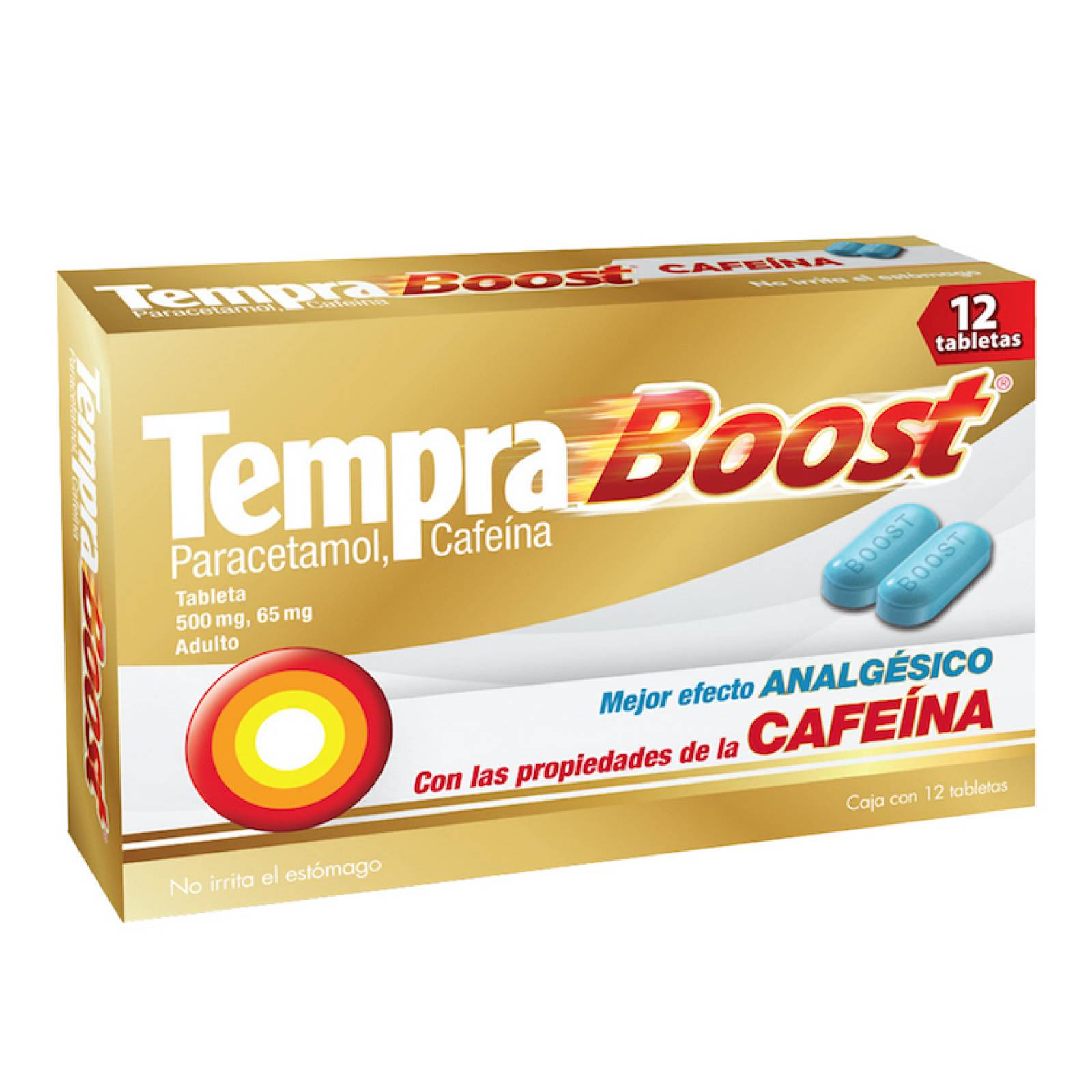 Tempra Boost Caja 12 Tabletas