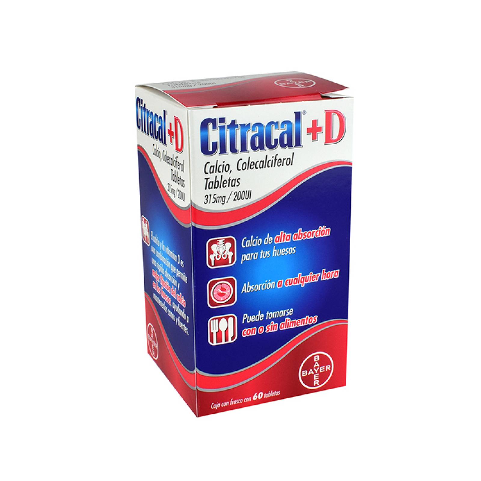 Citracal+d 1495 Mg Caja 60 Tabletas