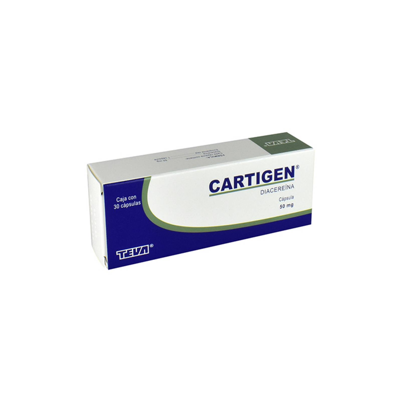 Cartigen 50 Mg Caja 30 Capsulas