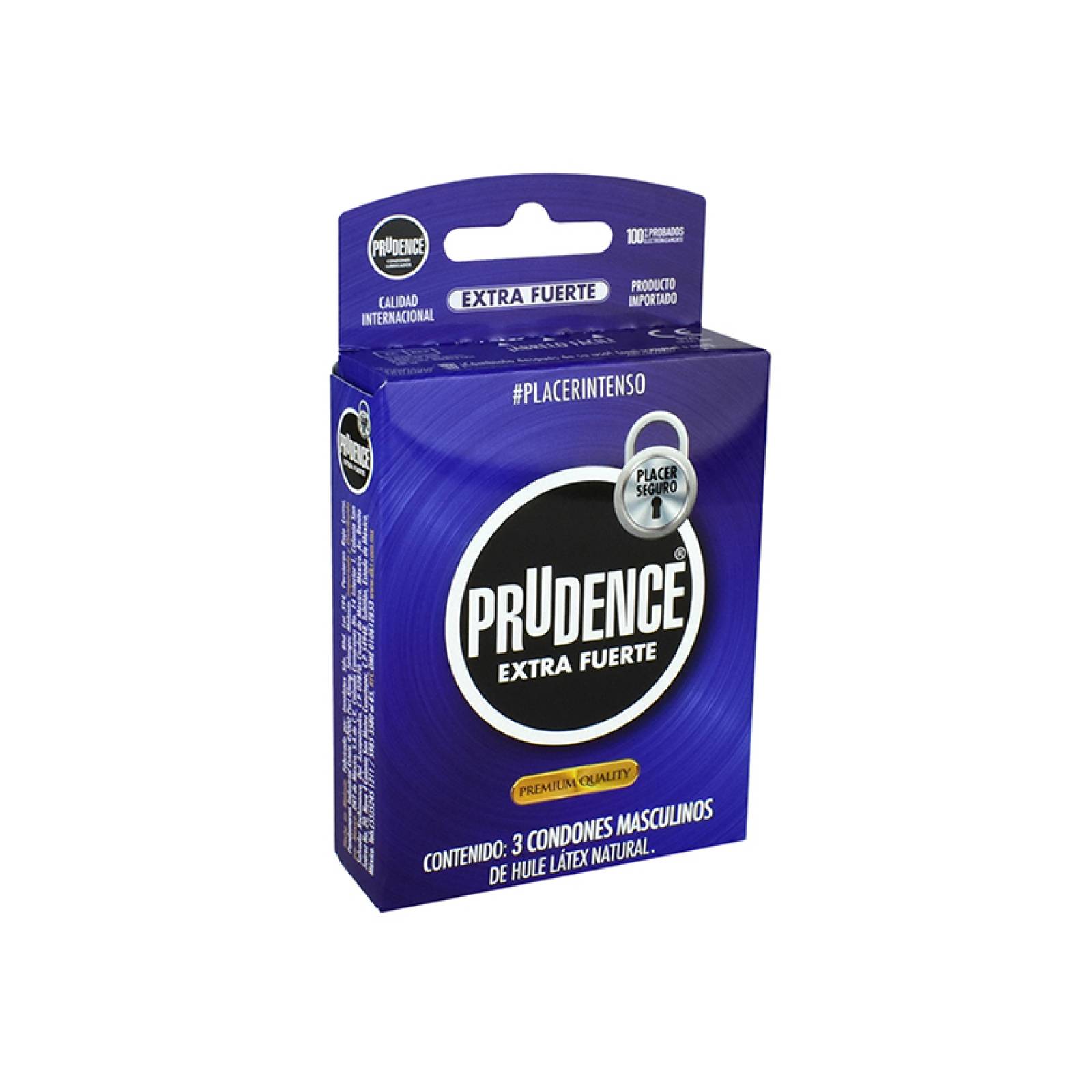 Prudence Extra Fuerte Preservativo 1 Blister 3 Piezas