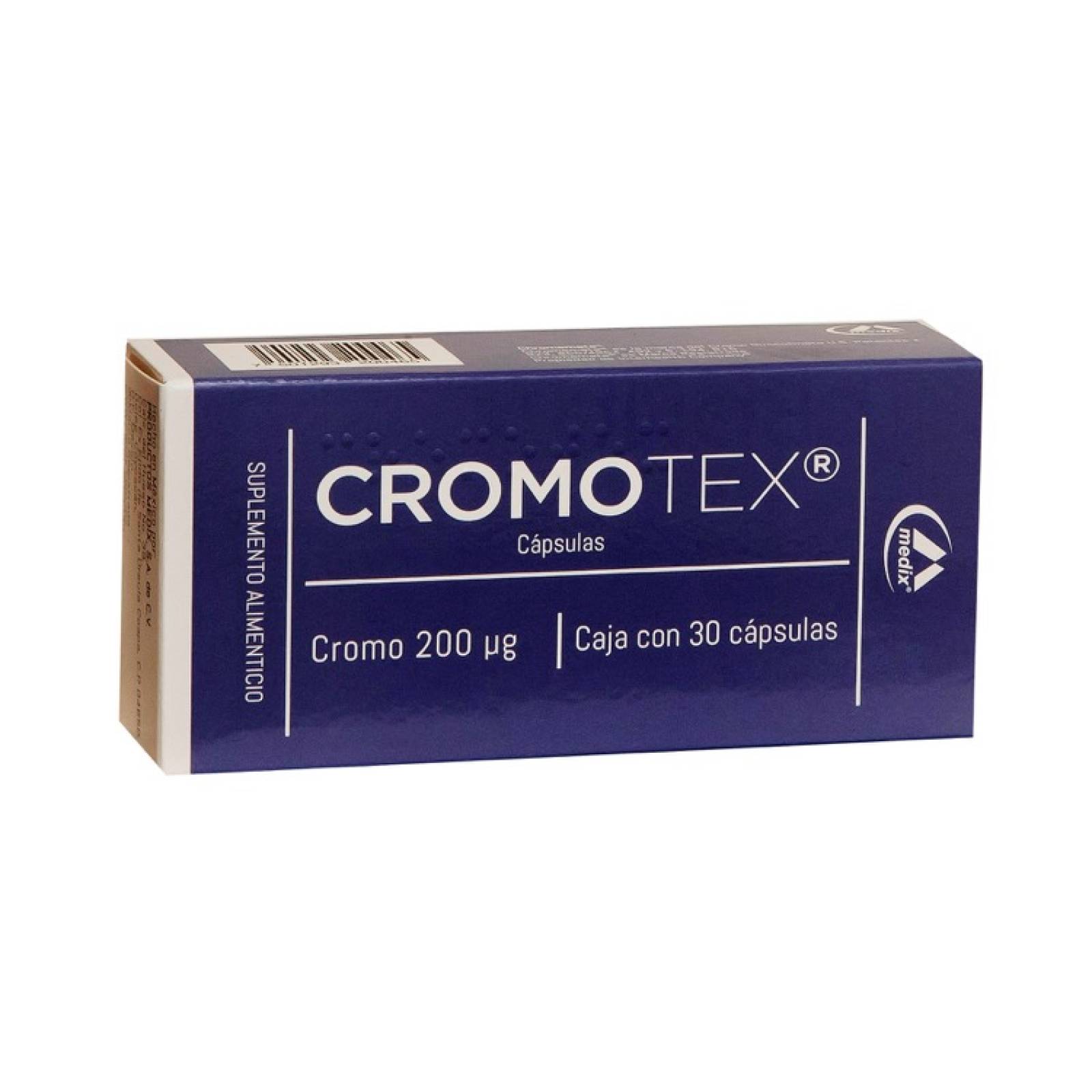 Cromotex 2 Mg Caja 30 Capsulas