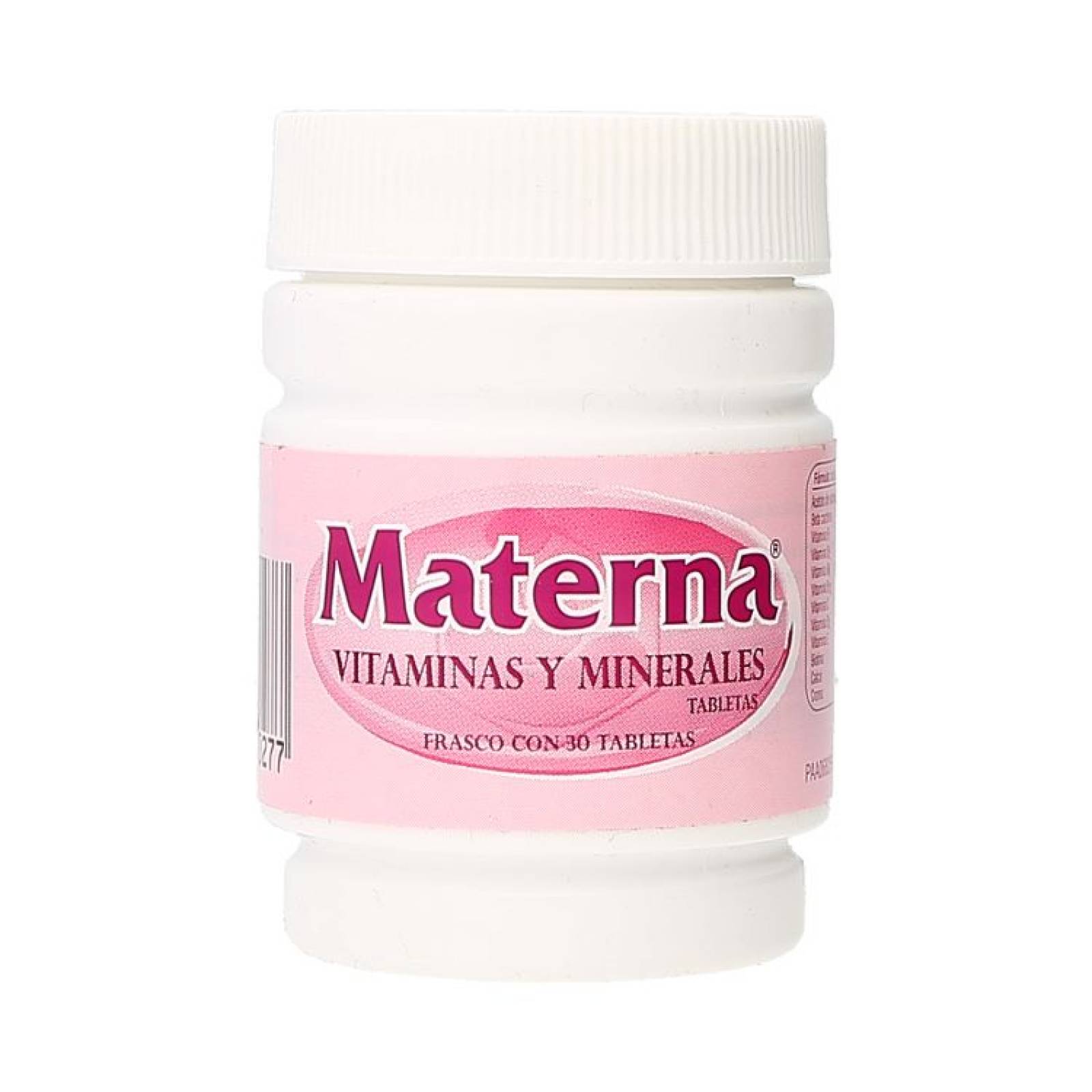 Materna Frasco 30 Tabletas