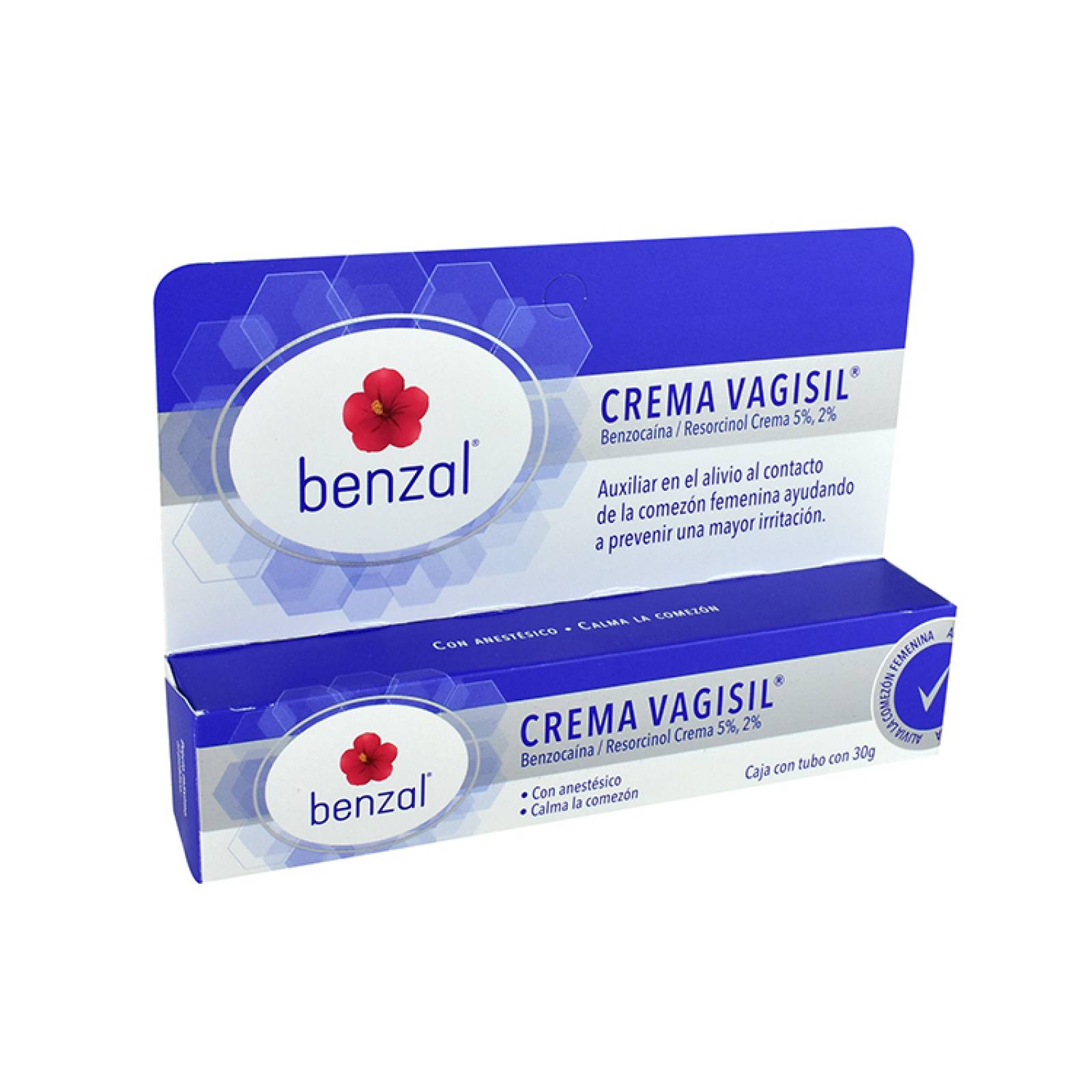 Benzal Vagisil 30 Gr 1 Tubo Crema