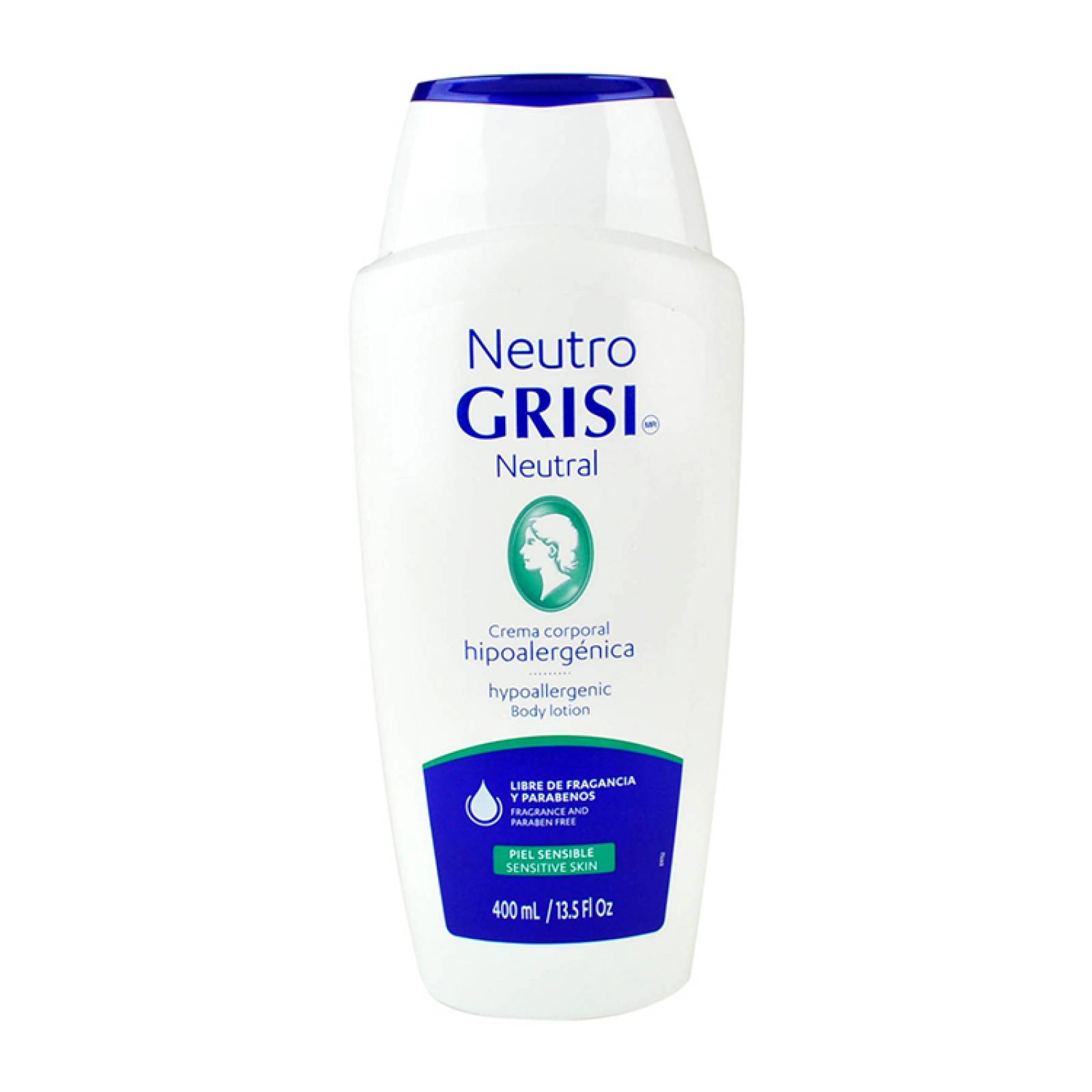 Crema Neutro Hipoalergénica Grisi 400 Ml
