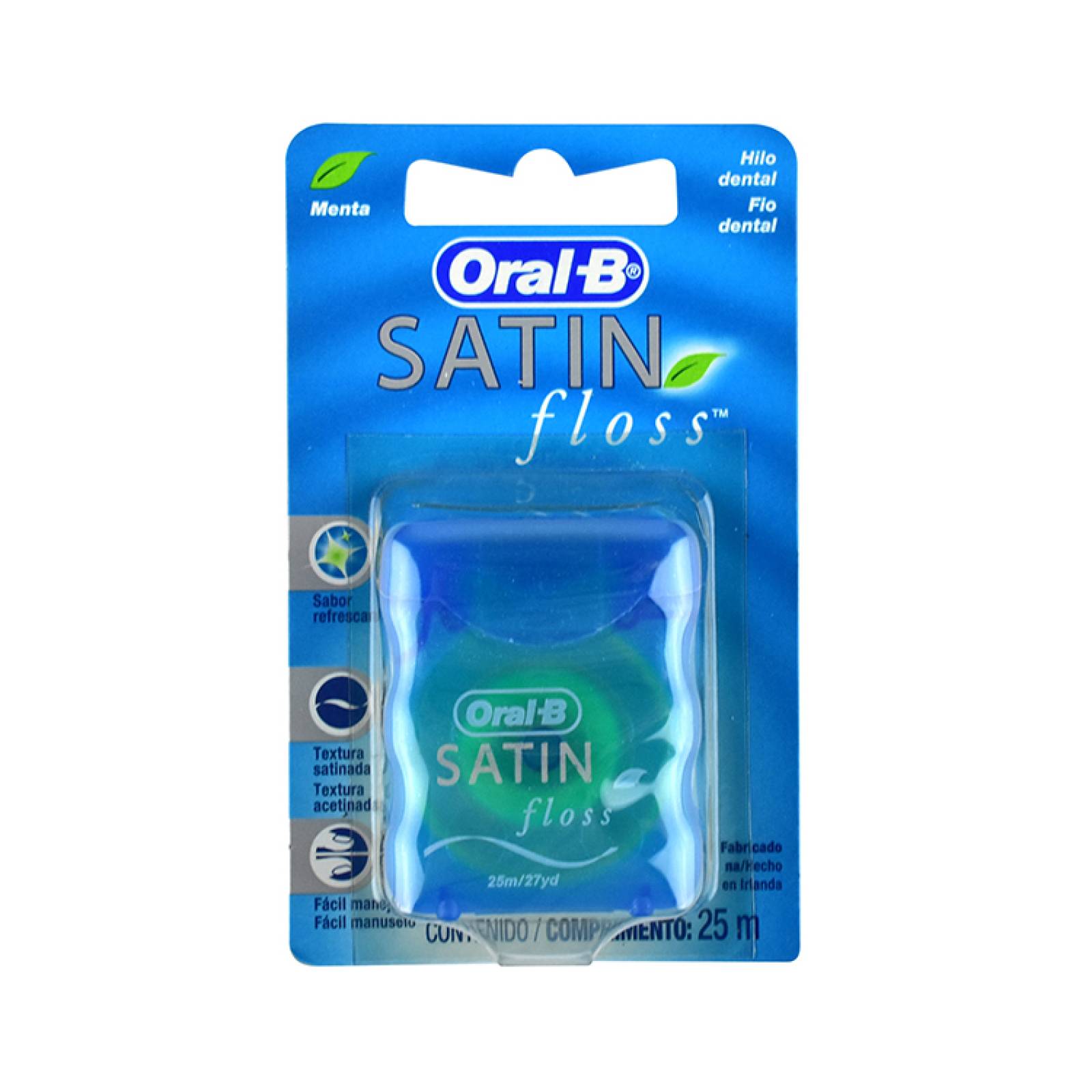 Oral B Hilo Dental Satin Floss 1 Blister 50 Cm