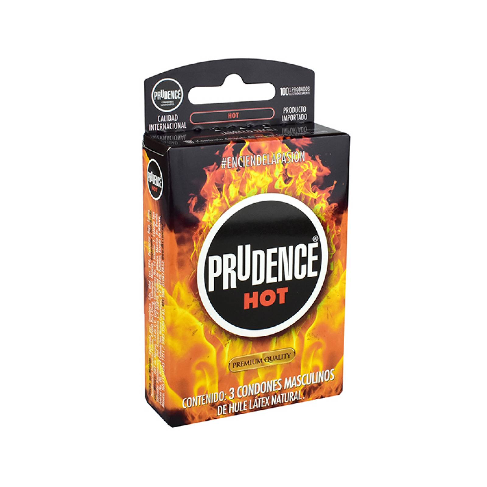 Prudence Condones Hot  3 Preservativos