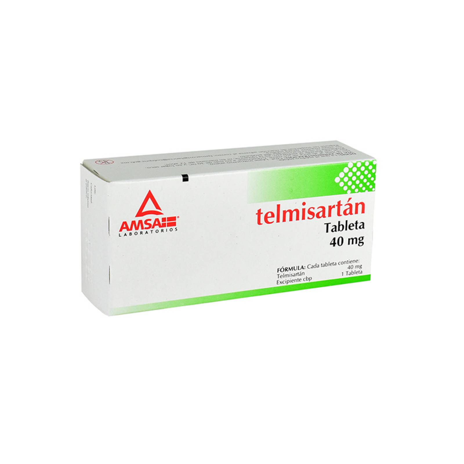 Telmisartan 40 Mg Caja 28 Tabletas