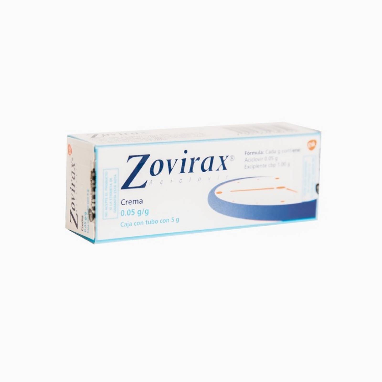 Zovirax 0.05 G/g Crema En Tubo Con 10 G