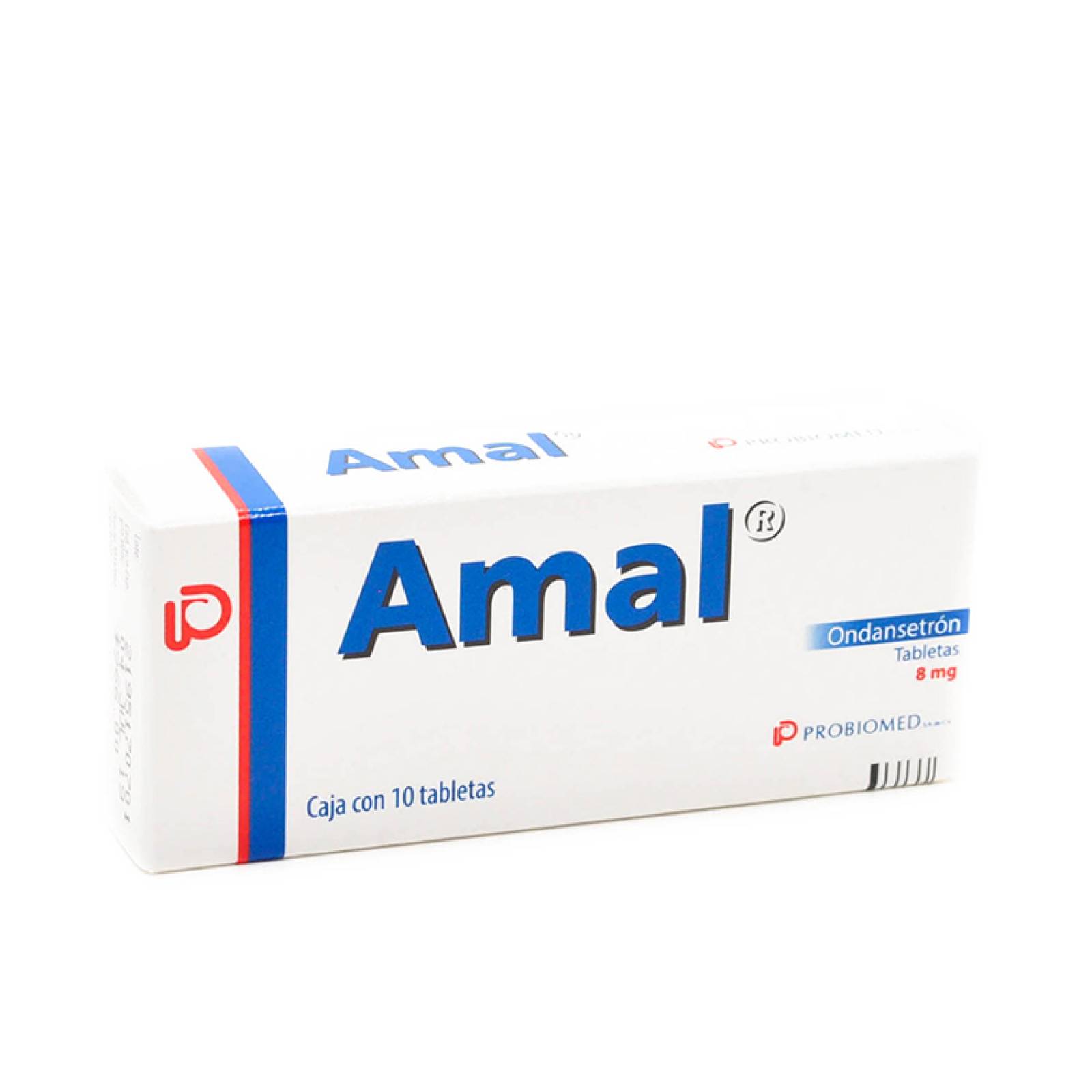 Amal 8 Mg Caja 10 Tabletas