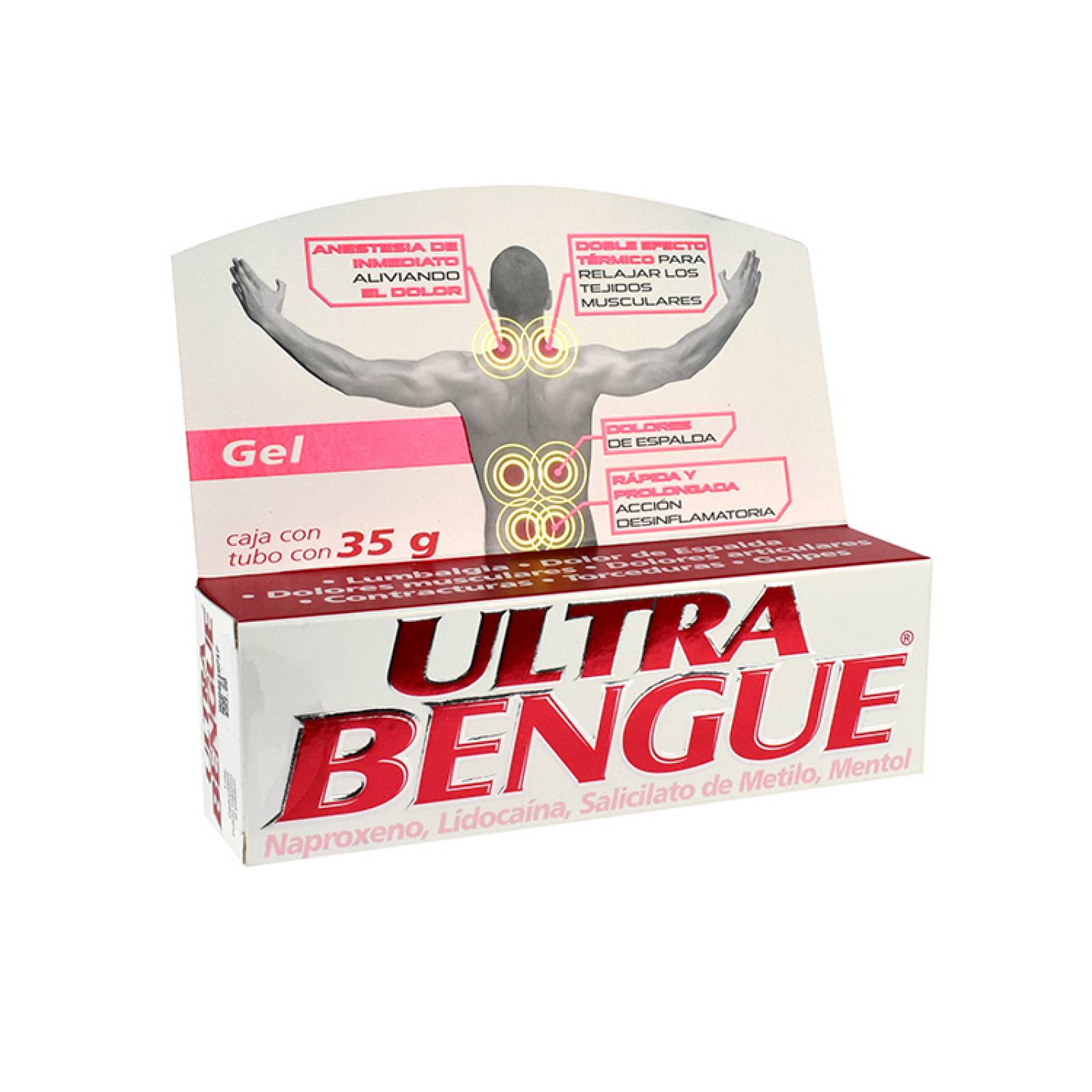 Bengue Ultra Gel Rojo 35g