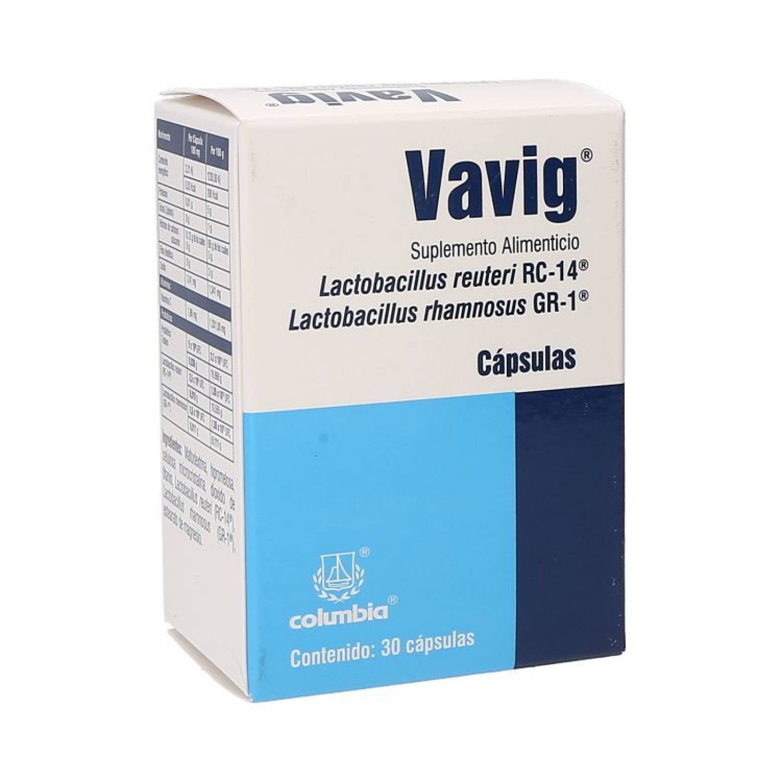 Vavig 1 Caja 30 Capsulas