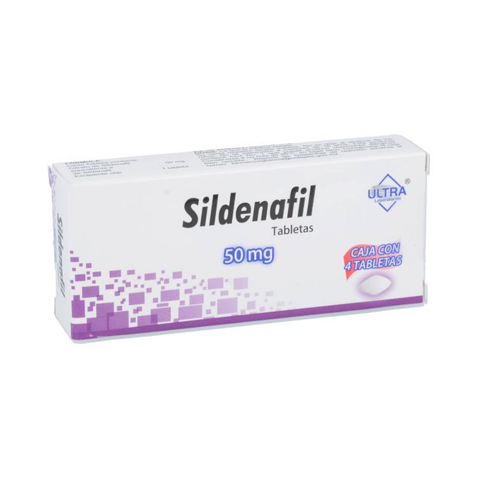 Sildenafil Genérico  De Viagra 50 Mg 1 Tableta