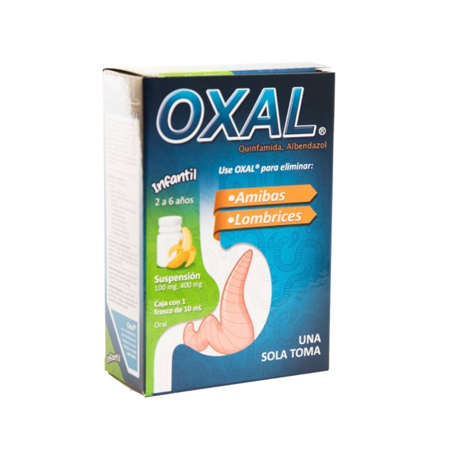 Oxal Inf 100/400 Mg 1 Frasco Solucion 10 Ml