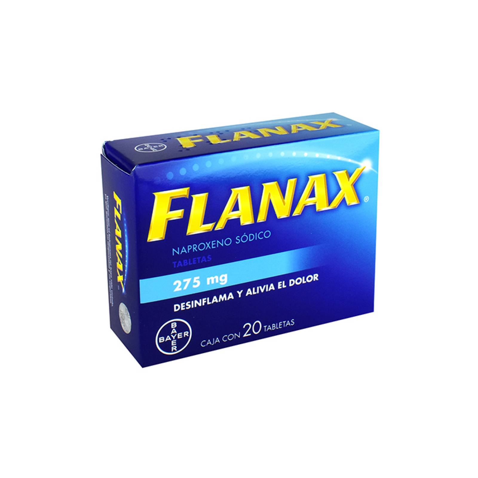 Flanax 275 Mg Caja 20 Tabletas