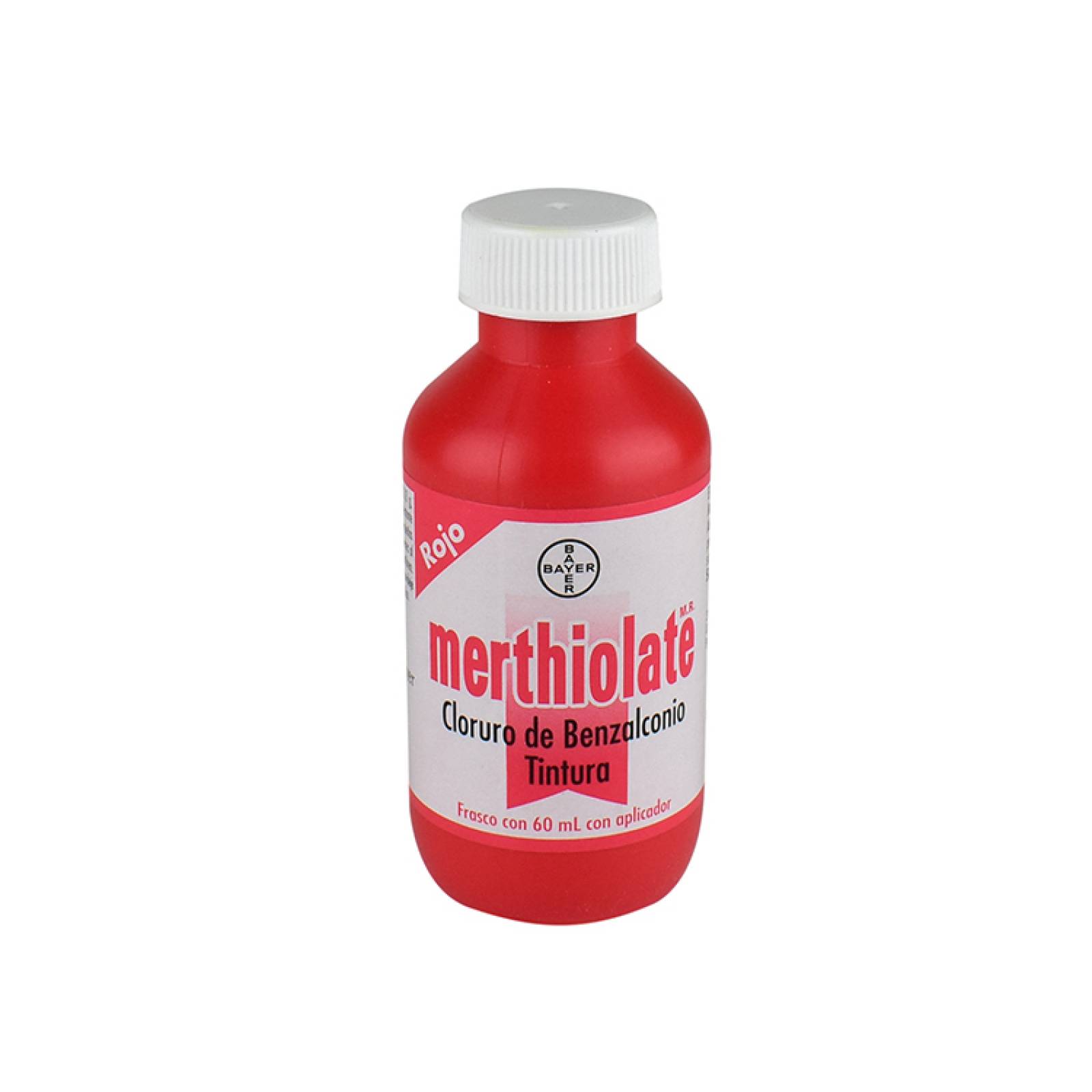 Merthiolate Rojo 60 Ml 1 Frasco Solucion