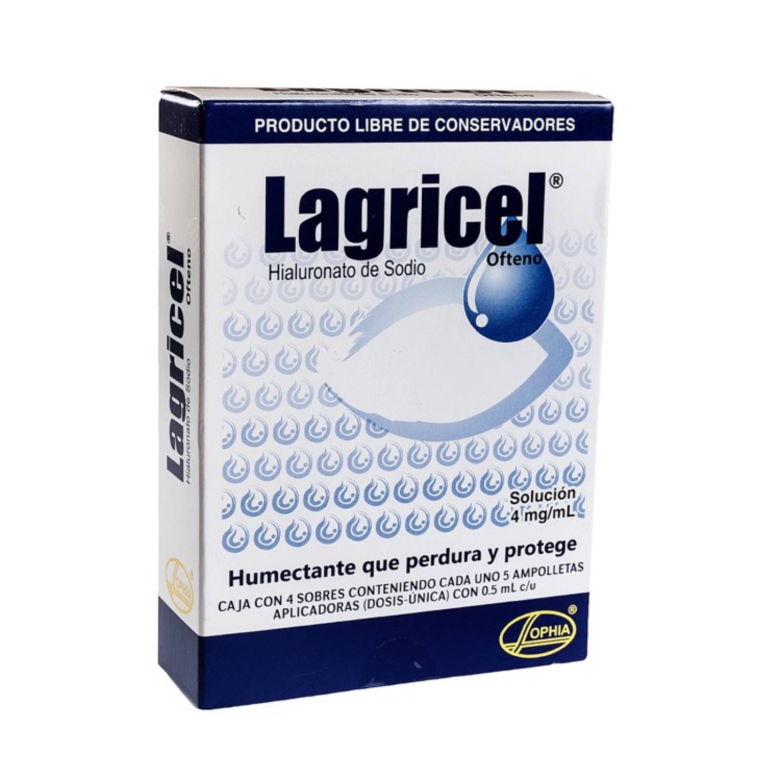 Lagricel  Ofteno 4mg/ml