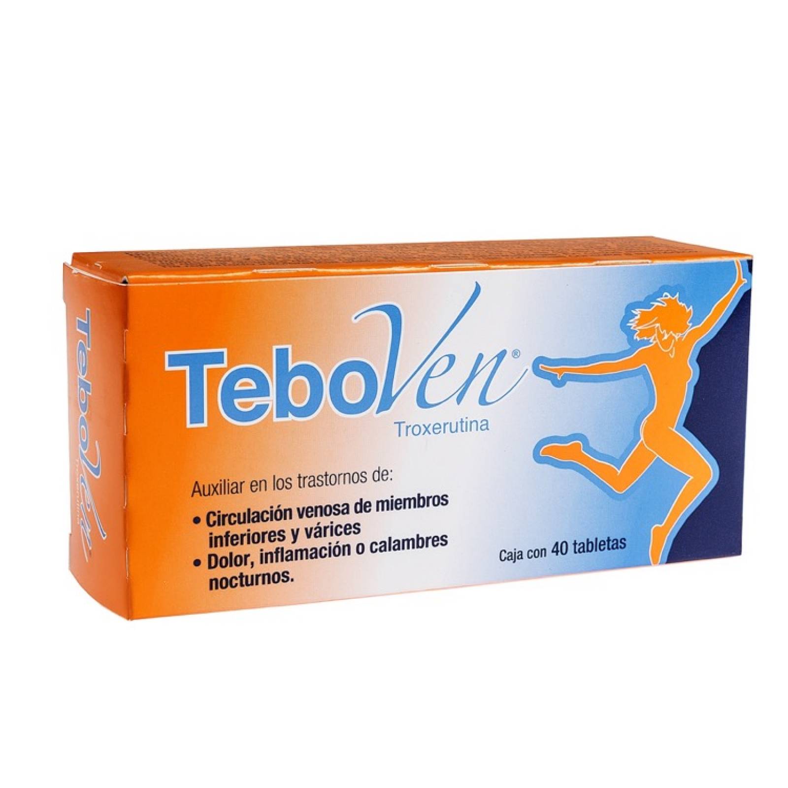Teboven 300 Mg Caja 40 Grageas