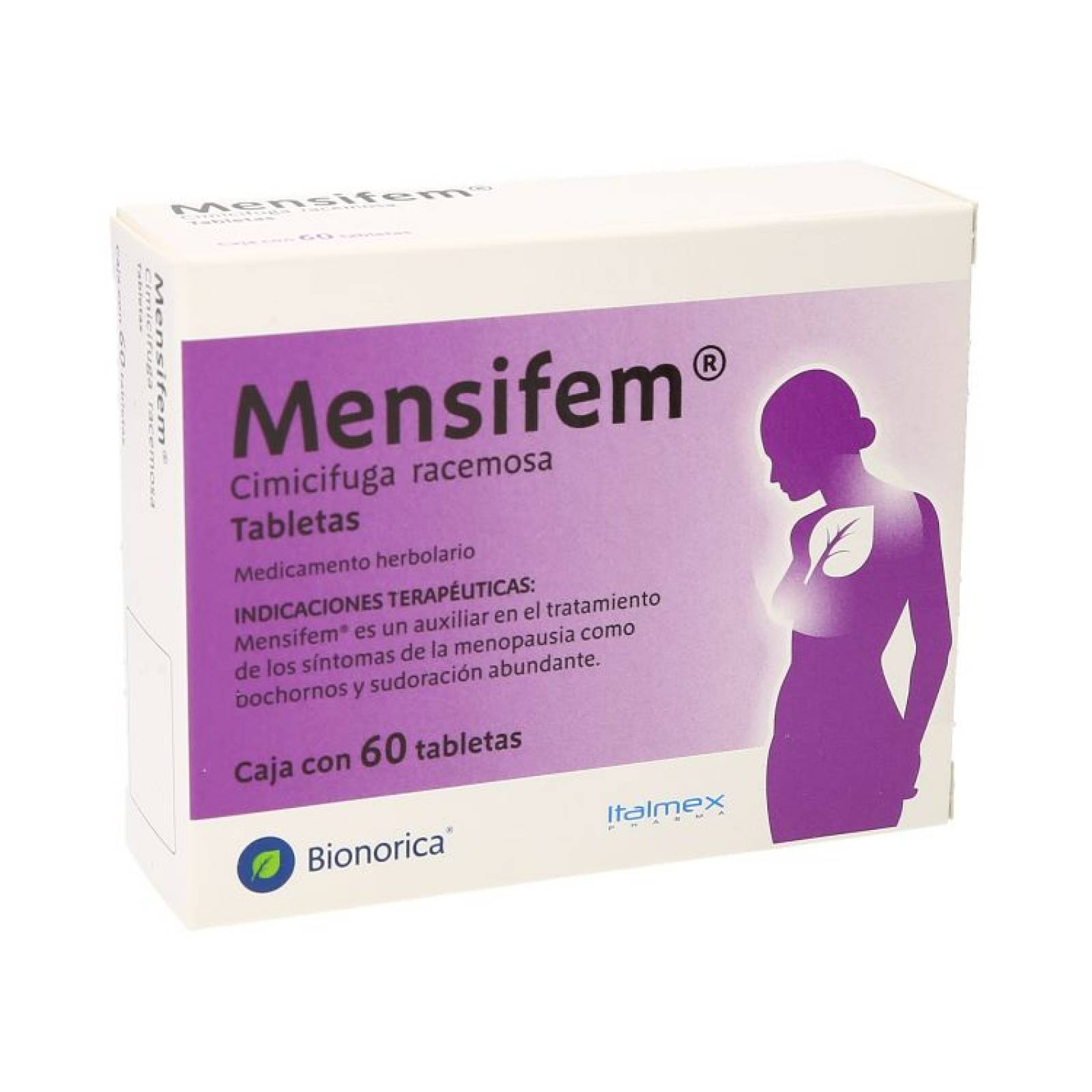 Mensifem 2.8 Mg Caja 60 Tabletas