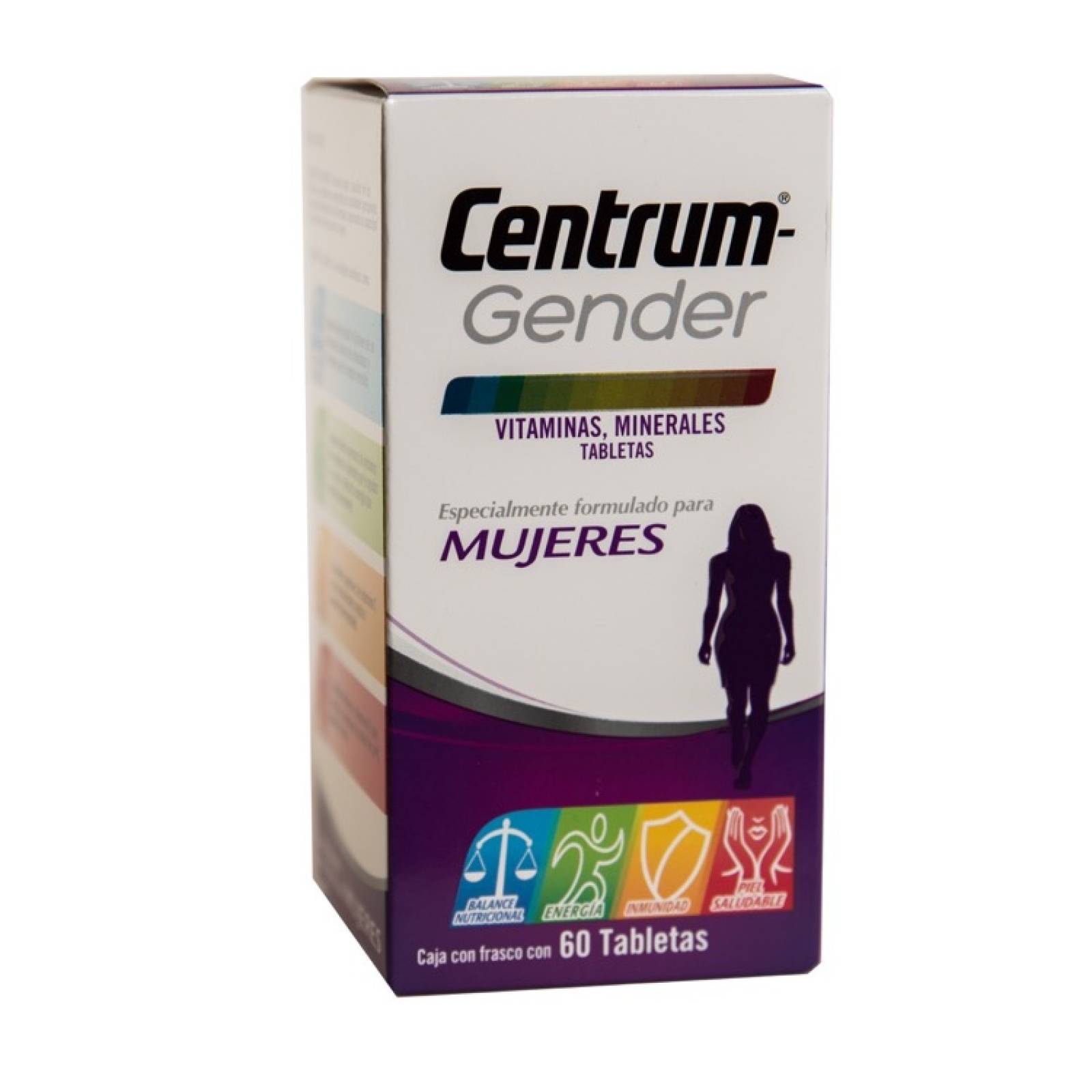 Centrum-gender Mujeres Caja 60 Tabletas