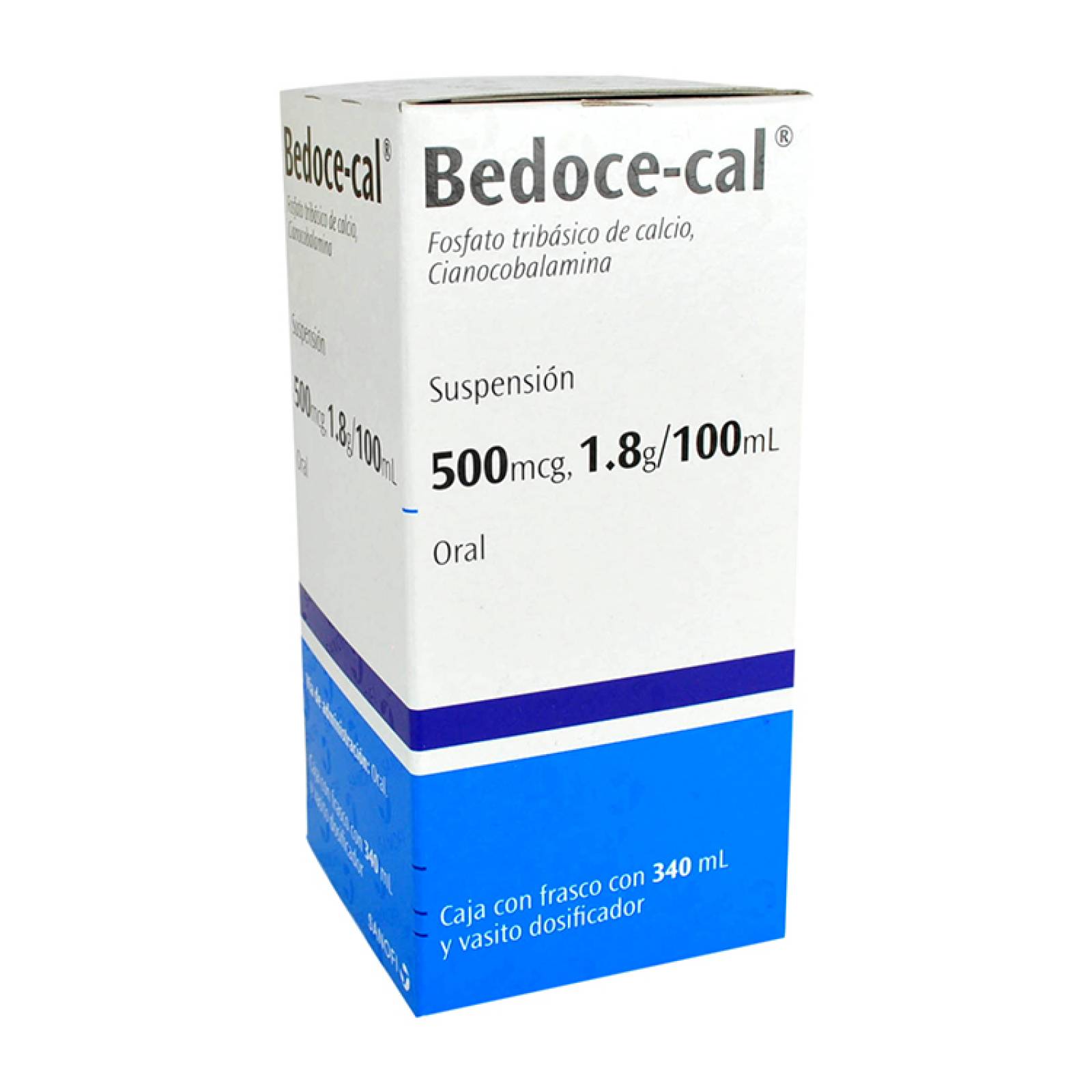 Bedoce Cal 1000 1 Frasco 1 Suspension 340 Ml