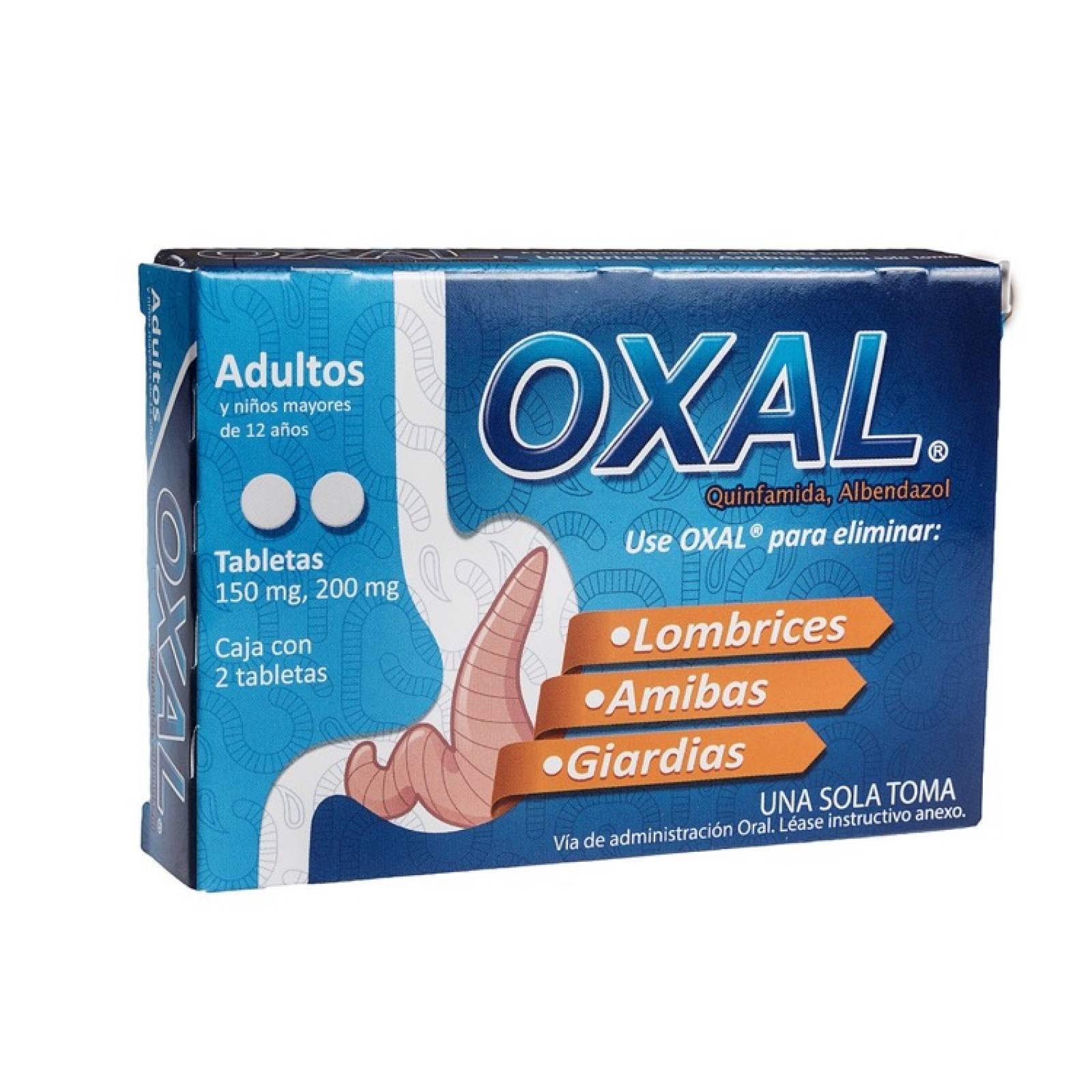 Oxal Caja 2 Tabletas