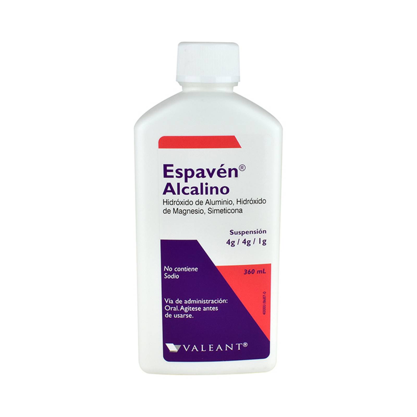 Espaven Alcalino 1 Frasco Suspension 360 Ml