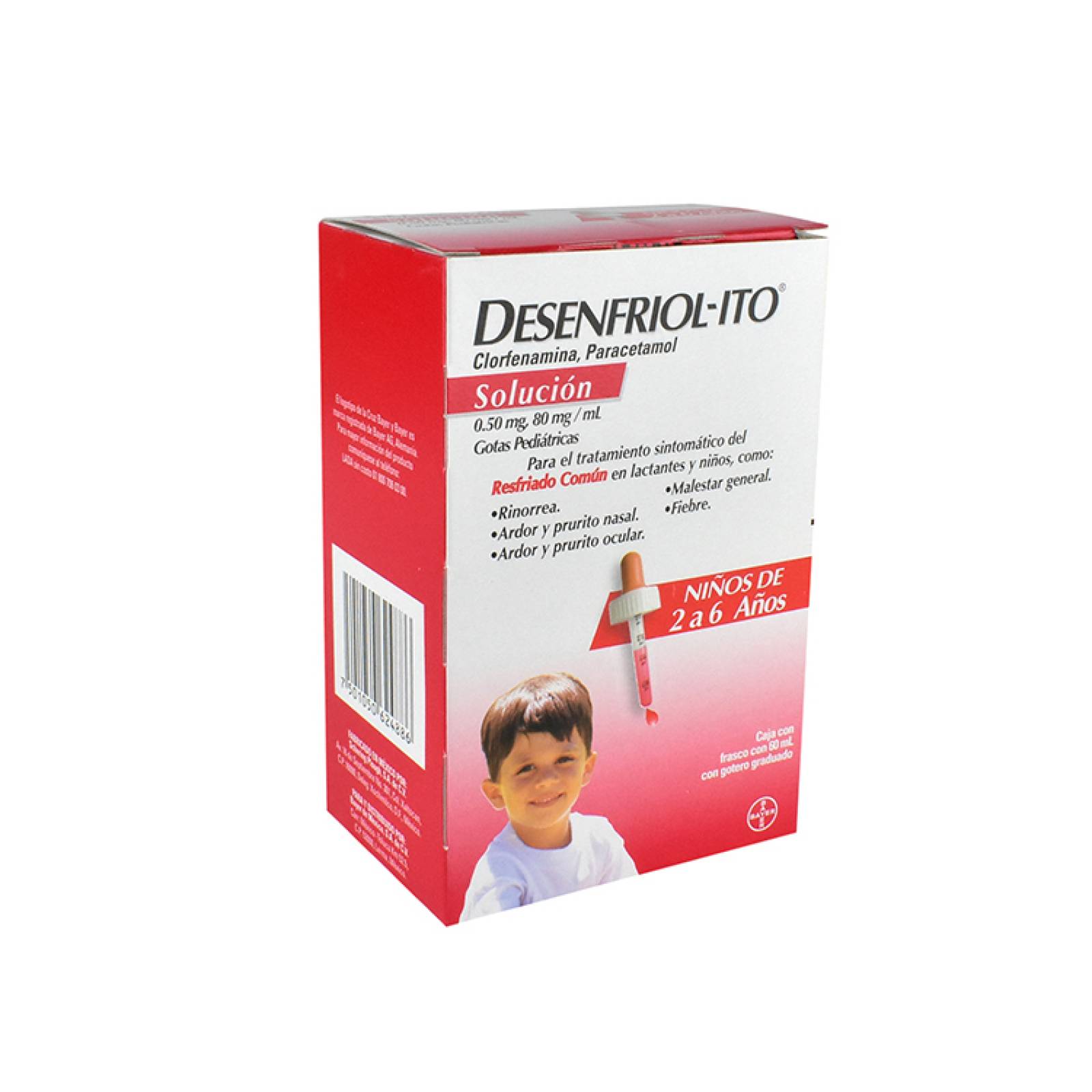 Desenfriol-ito Ped 60 Ml 1 Frasco Solucion