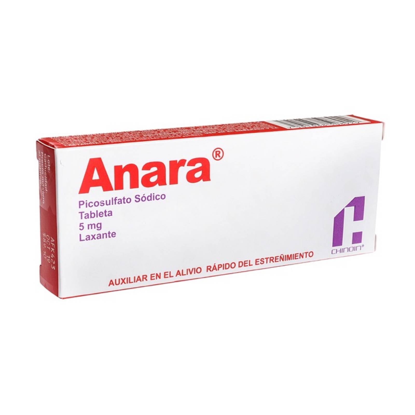 Anara 5 Mg Caja 20 Tabletas