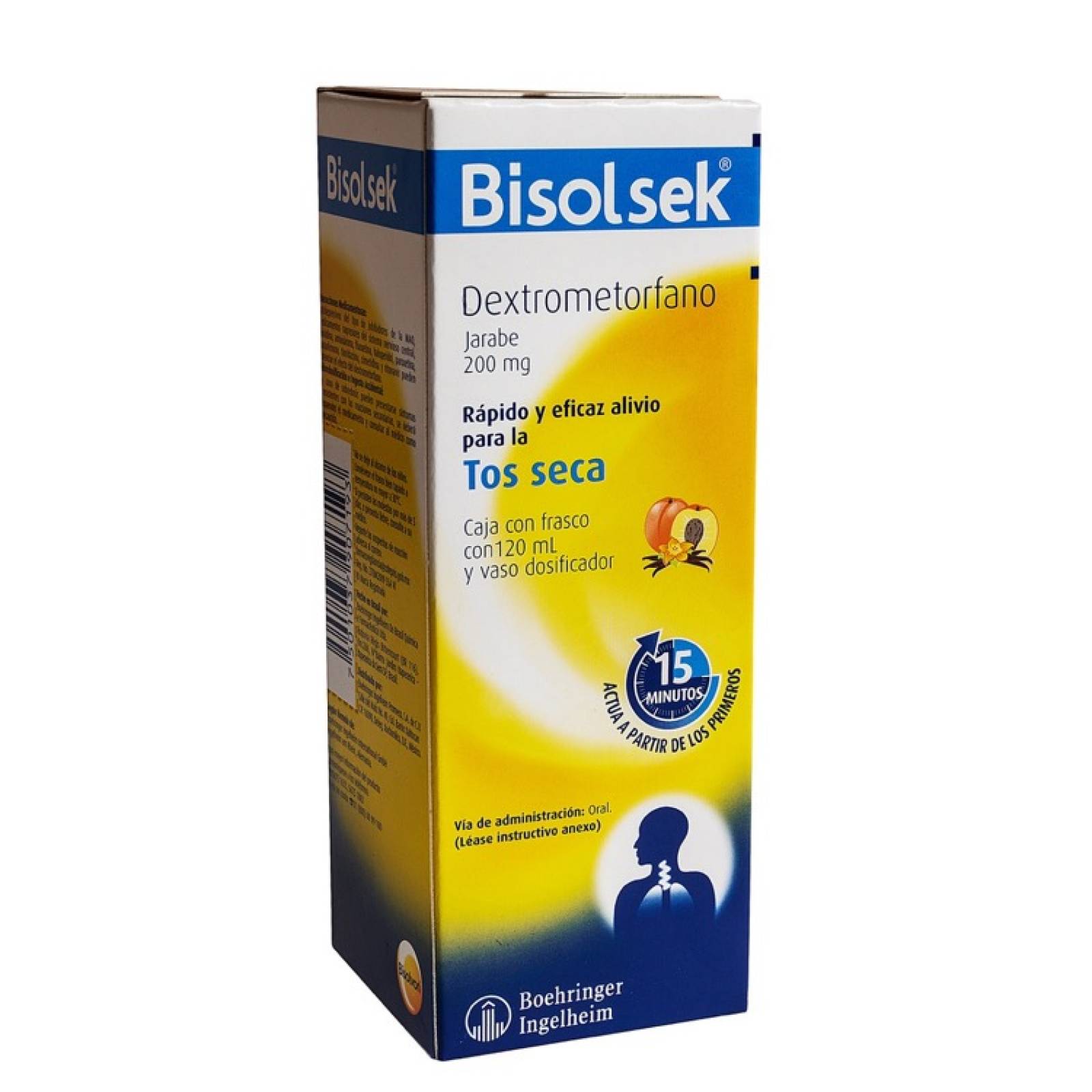 Bisolvon Bisolsek 200 Mg 1 Frasco Jarabe 120 Ml