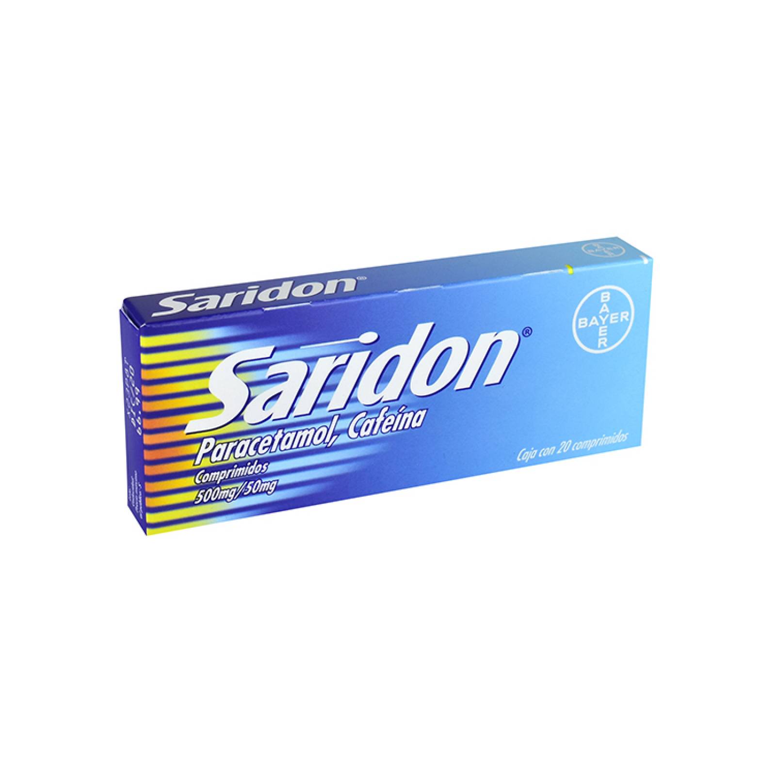 Saridon 20 Mg Caja 20 Comprimidos