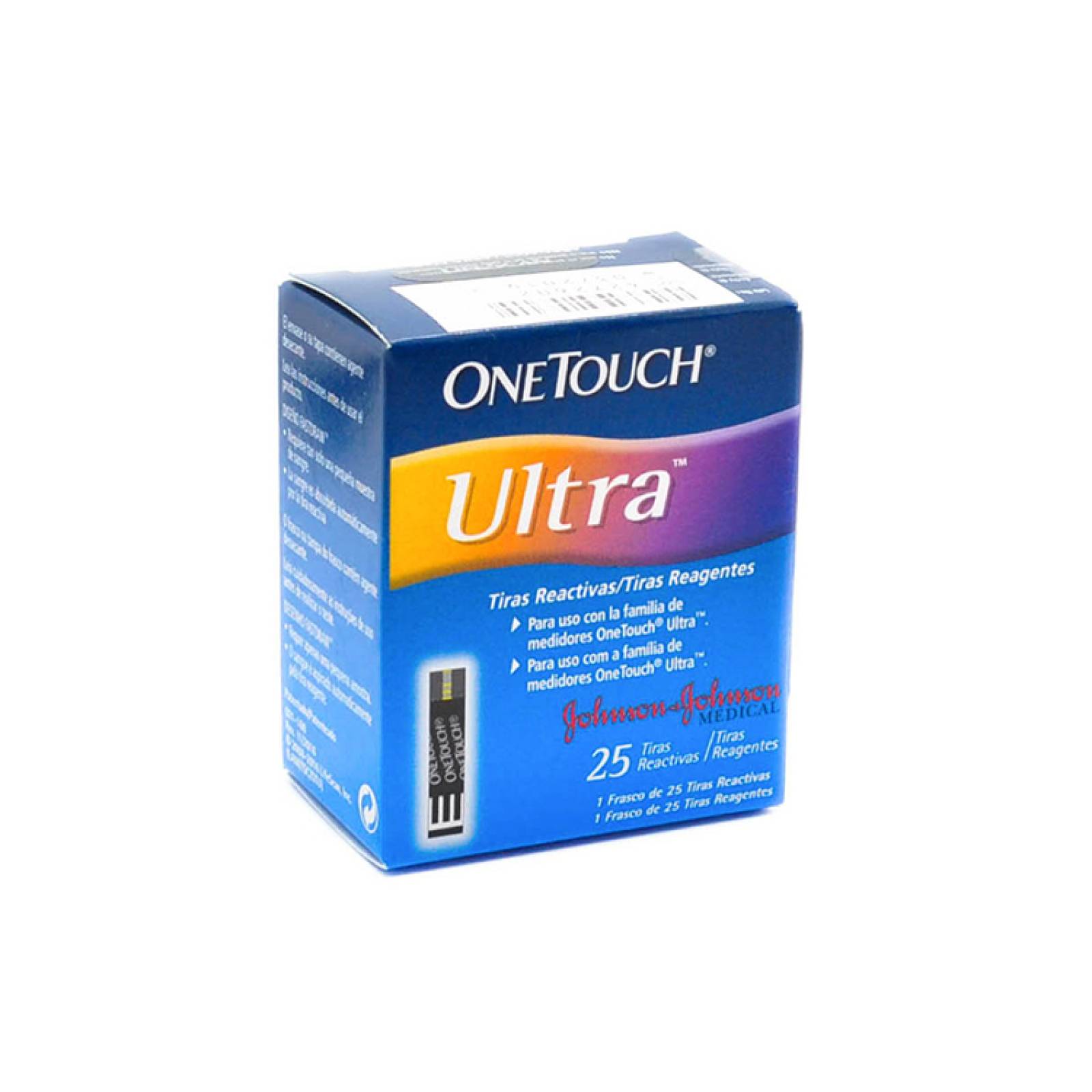 Tiras Reactivas One Touch Ultra 1 Caja 25 Piezas