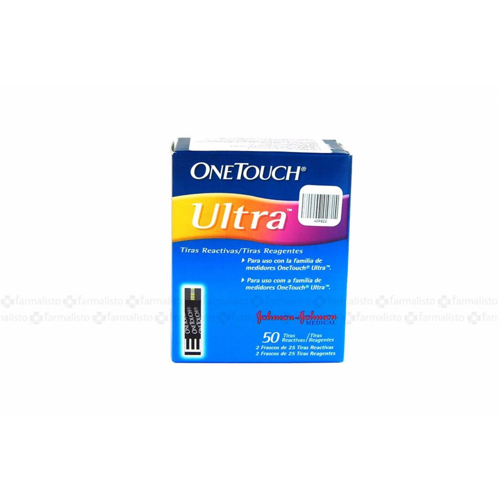 Tiras Reactivas One Touch Ultra 1 Caja 50 Pz