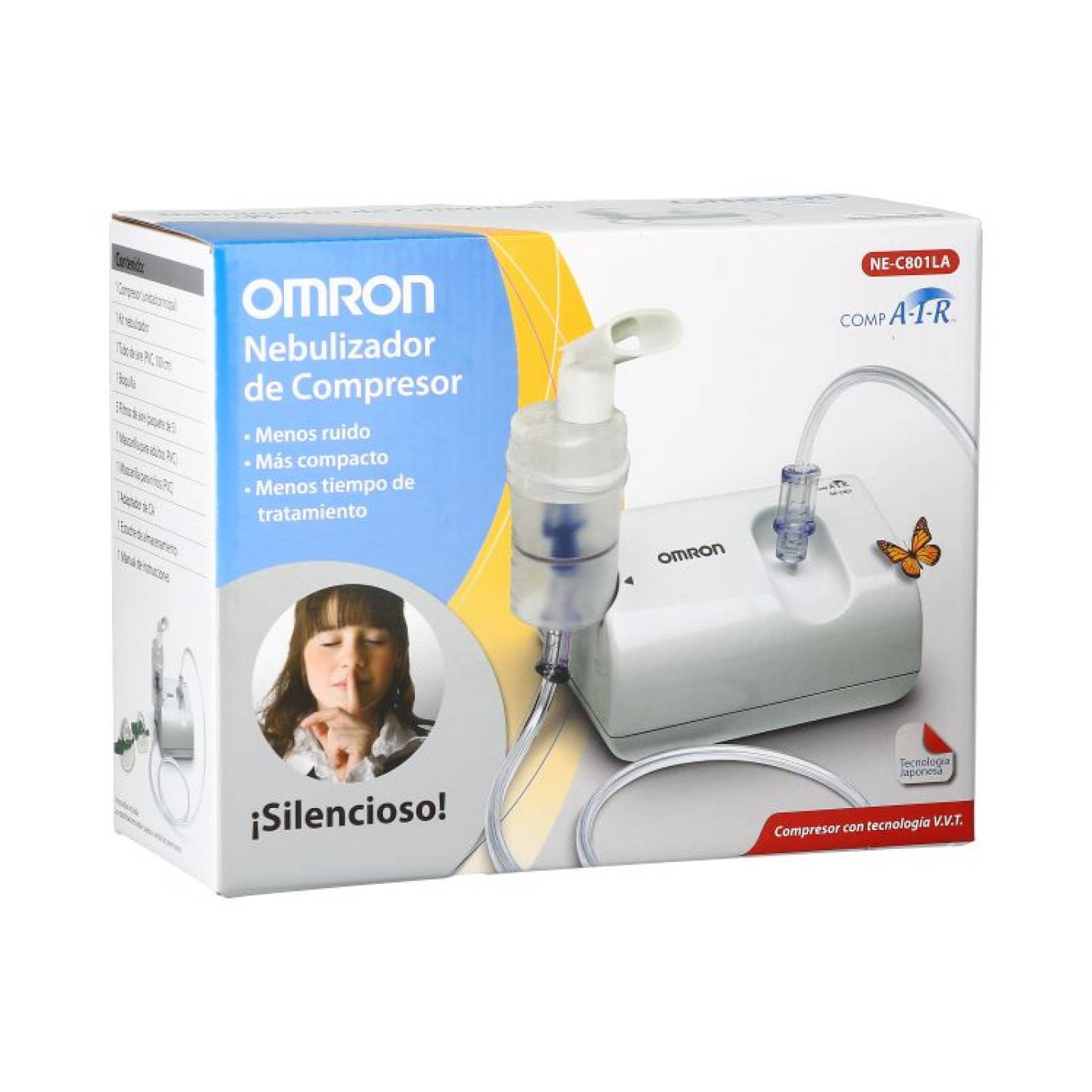 Omron Nebulizador de Compresor