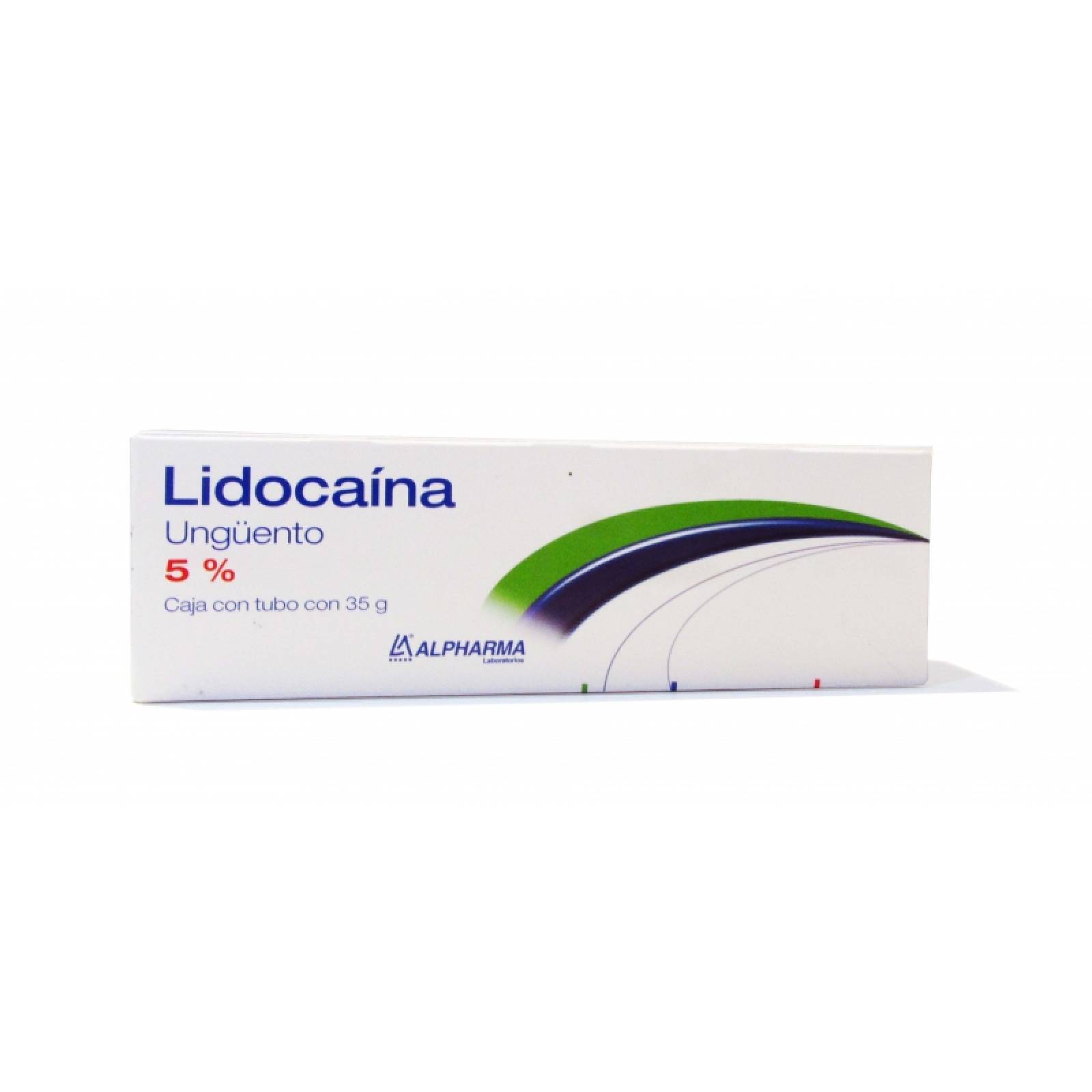 LIDOCAINA 5% TUBO UNGÜENTO 35 GR