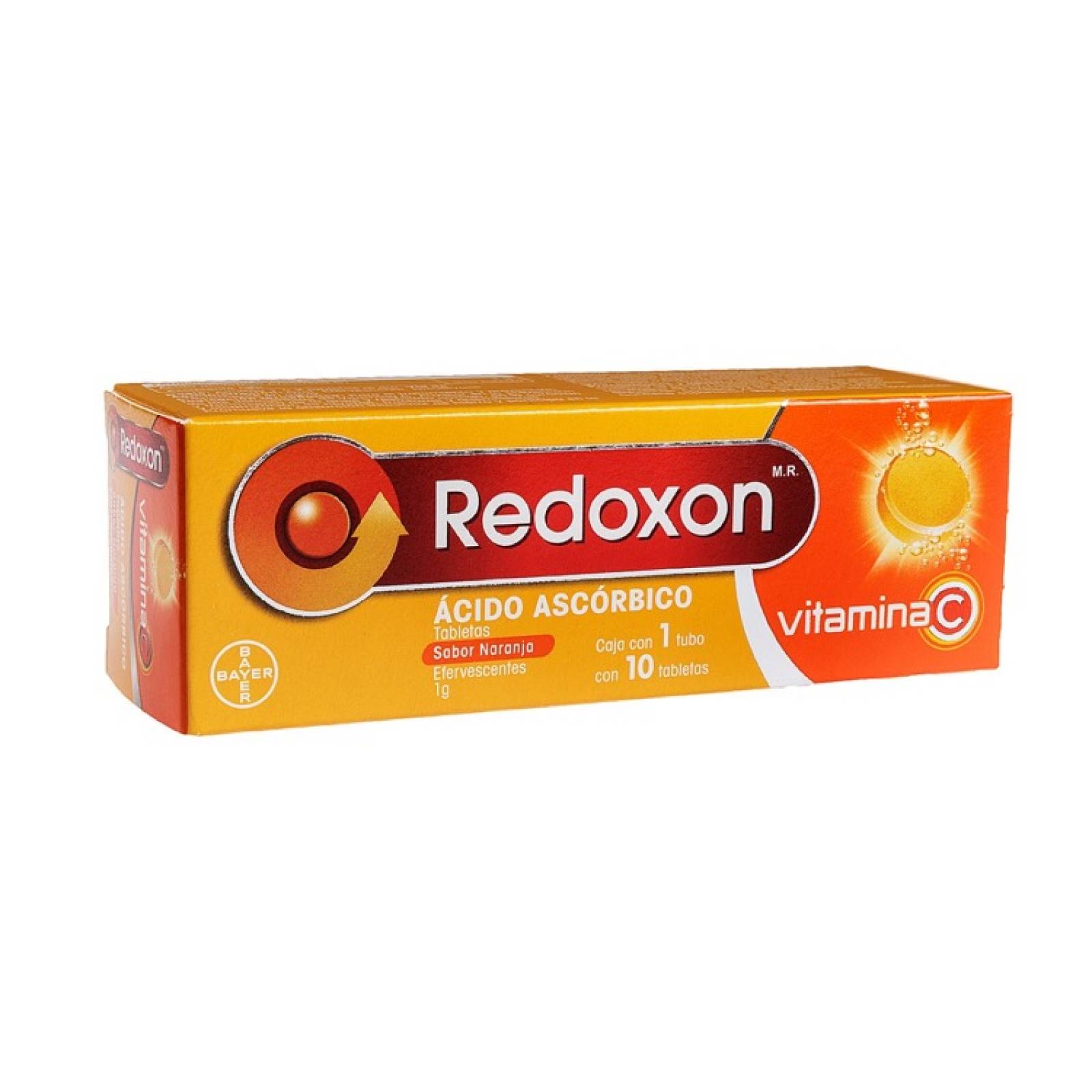 Redoxon Vitamina C Caja Con 1 Tubo 10 Tabletas